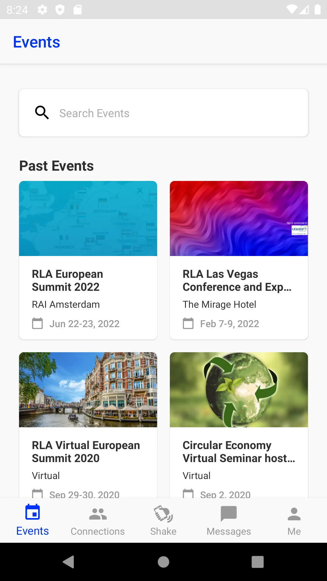 RLA Conference & Expo | Indus Appstore | Screenshot