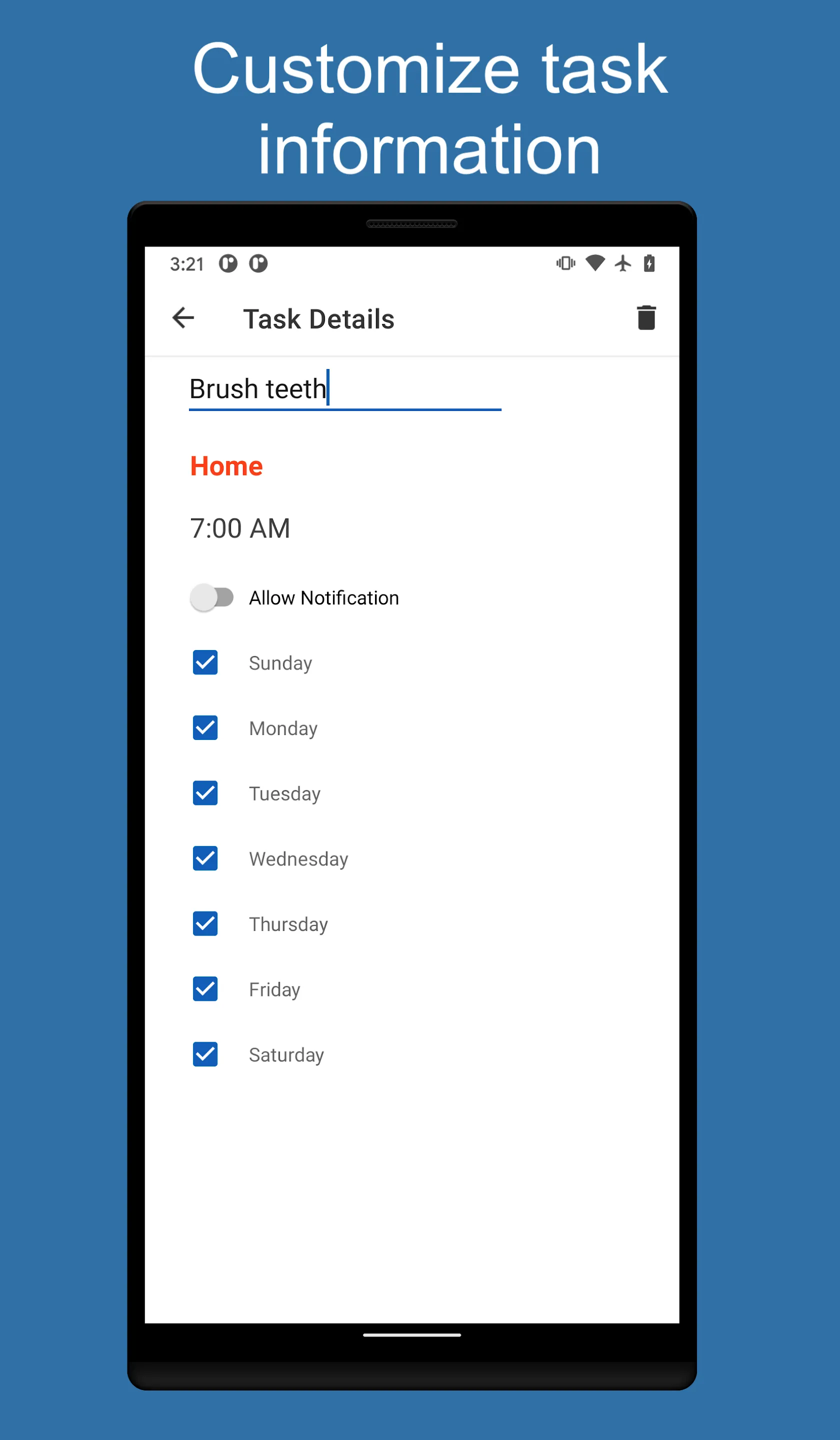 Daily Task Tracker | Indus Appstore | Screenshot