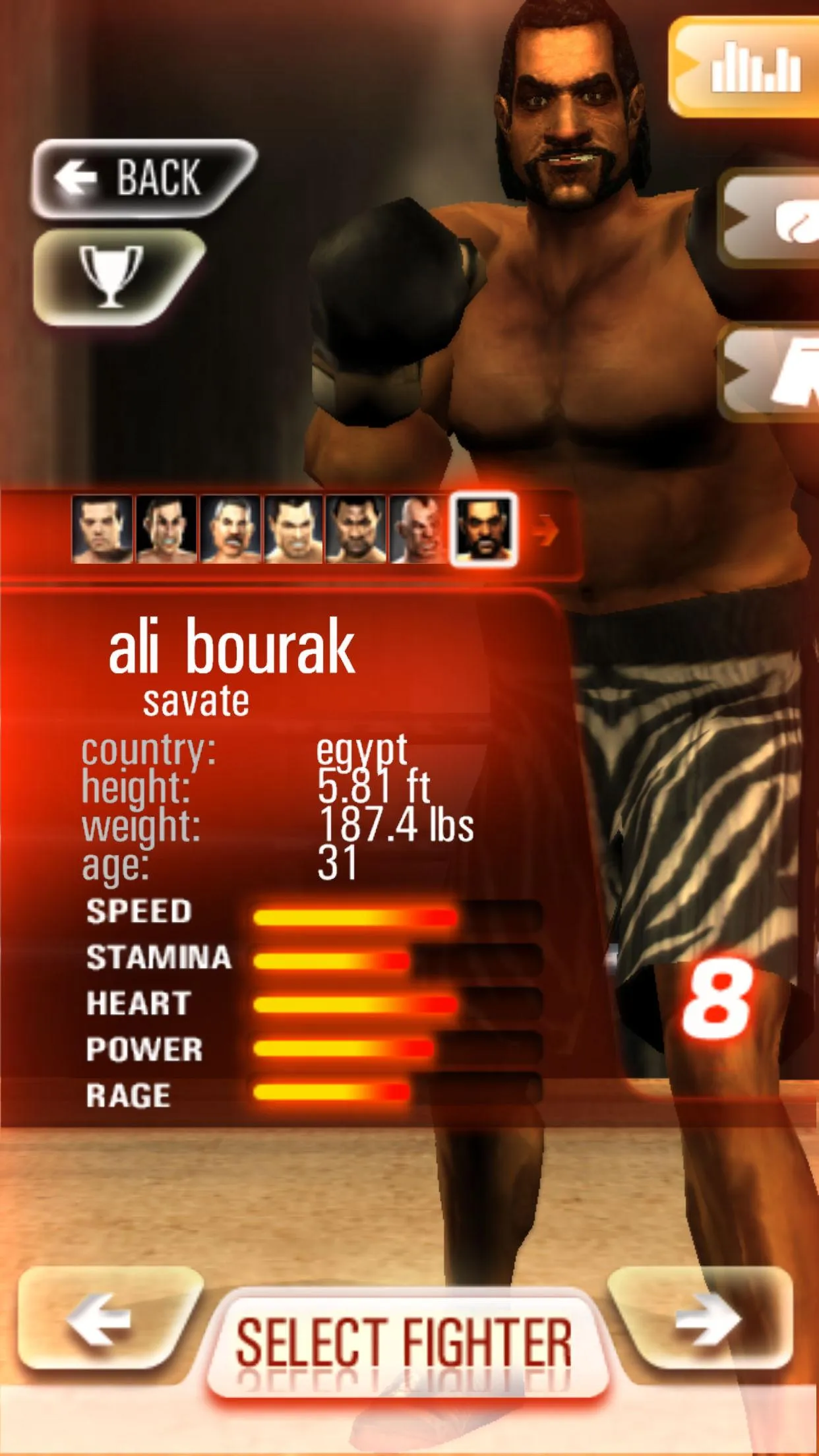 Iron Fist Boxing Lite | Indus Appstore | Screenshot