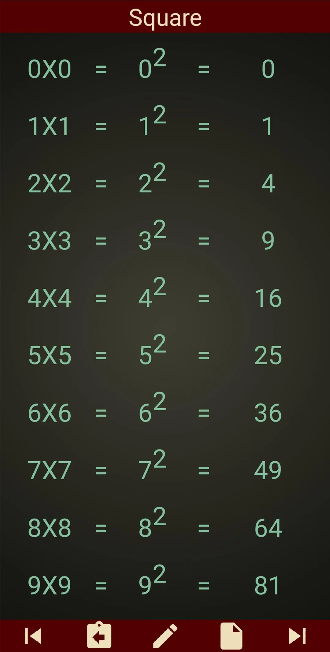 Learn Multiplication tables | Indus Appstore | Screenshot