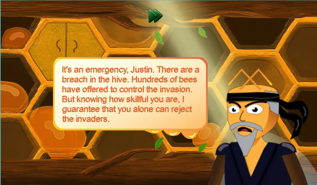 Justin the Bee: Ninja Runner | Indus Appstore | Screenshot