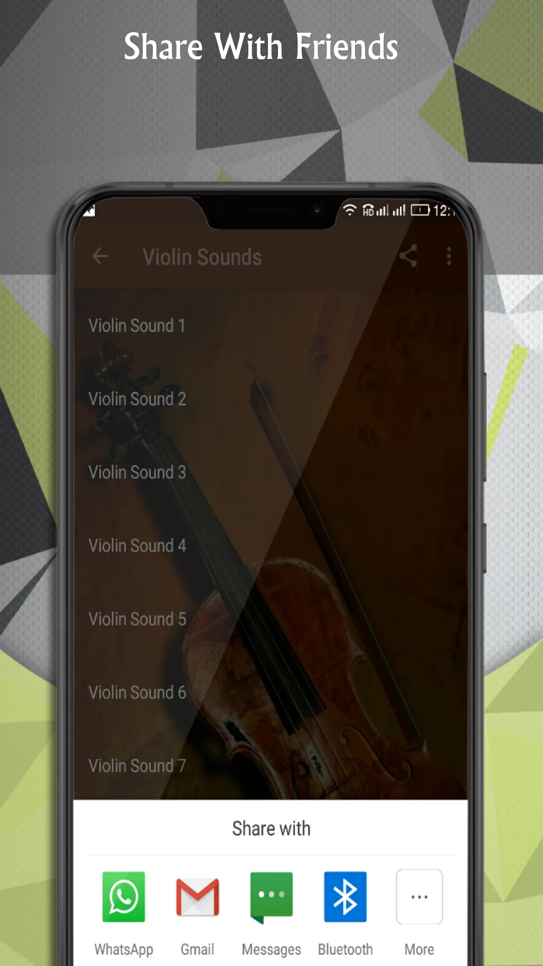 Violin Sounds | Indus Appstore | Screenshot