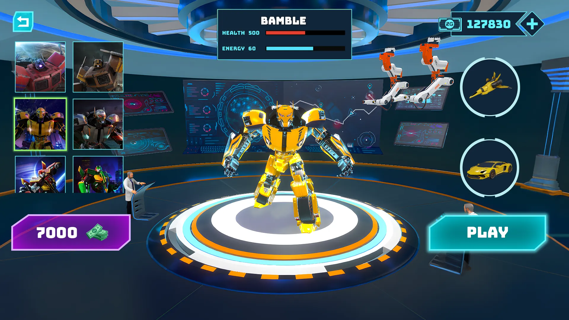 Robot Game: Transform & Fight | Indus Appstore | Screenshot