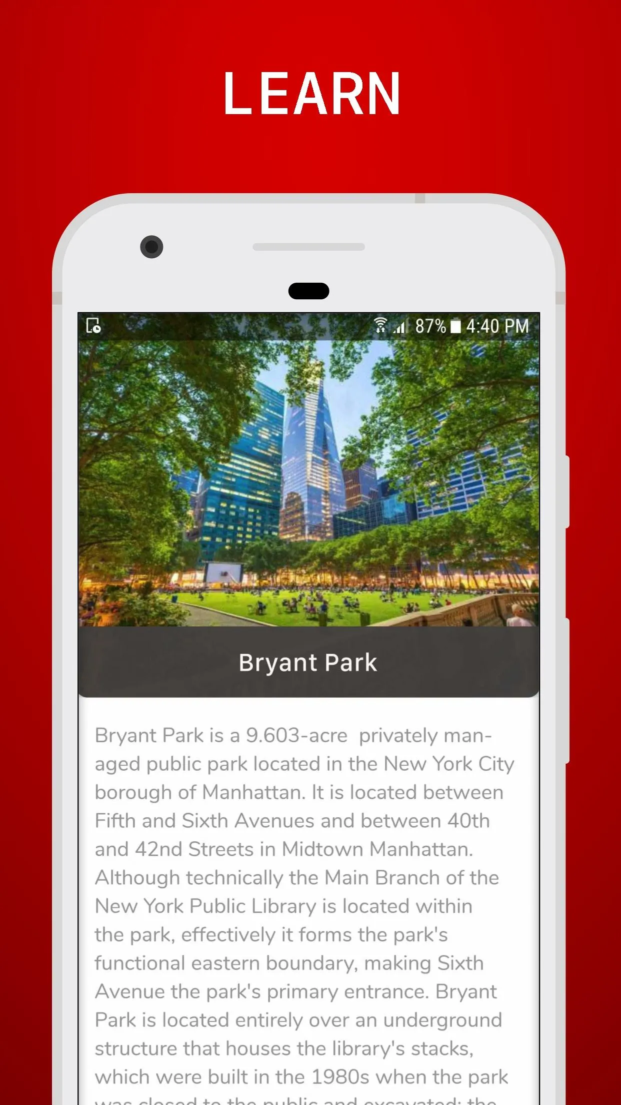 New York City Travel Guide | Indus Appstore | Screenshot