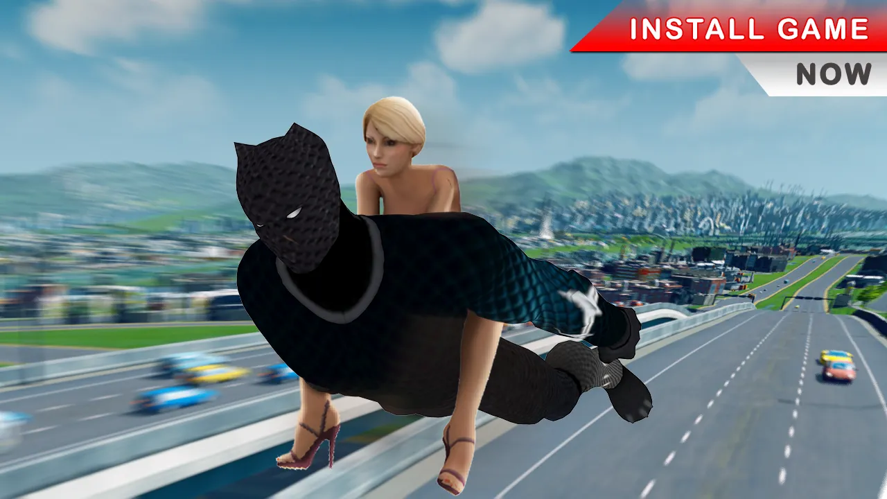 Flying hero city rescue | Indus Appstore | Screenshot