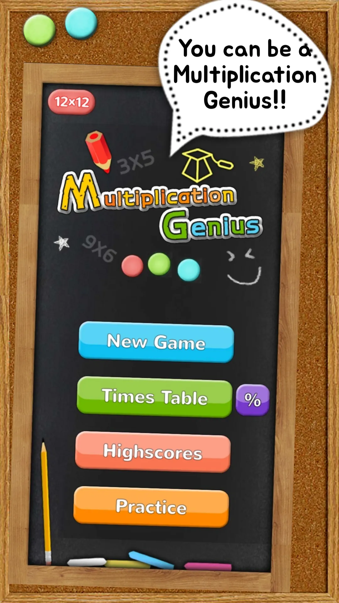 Multiplication Genius x19 | Indus Appstore | Screenshot