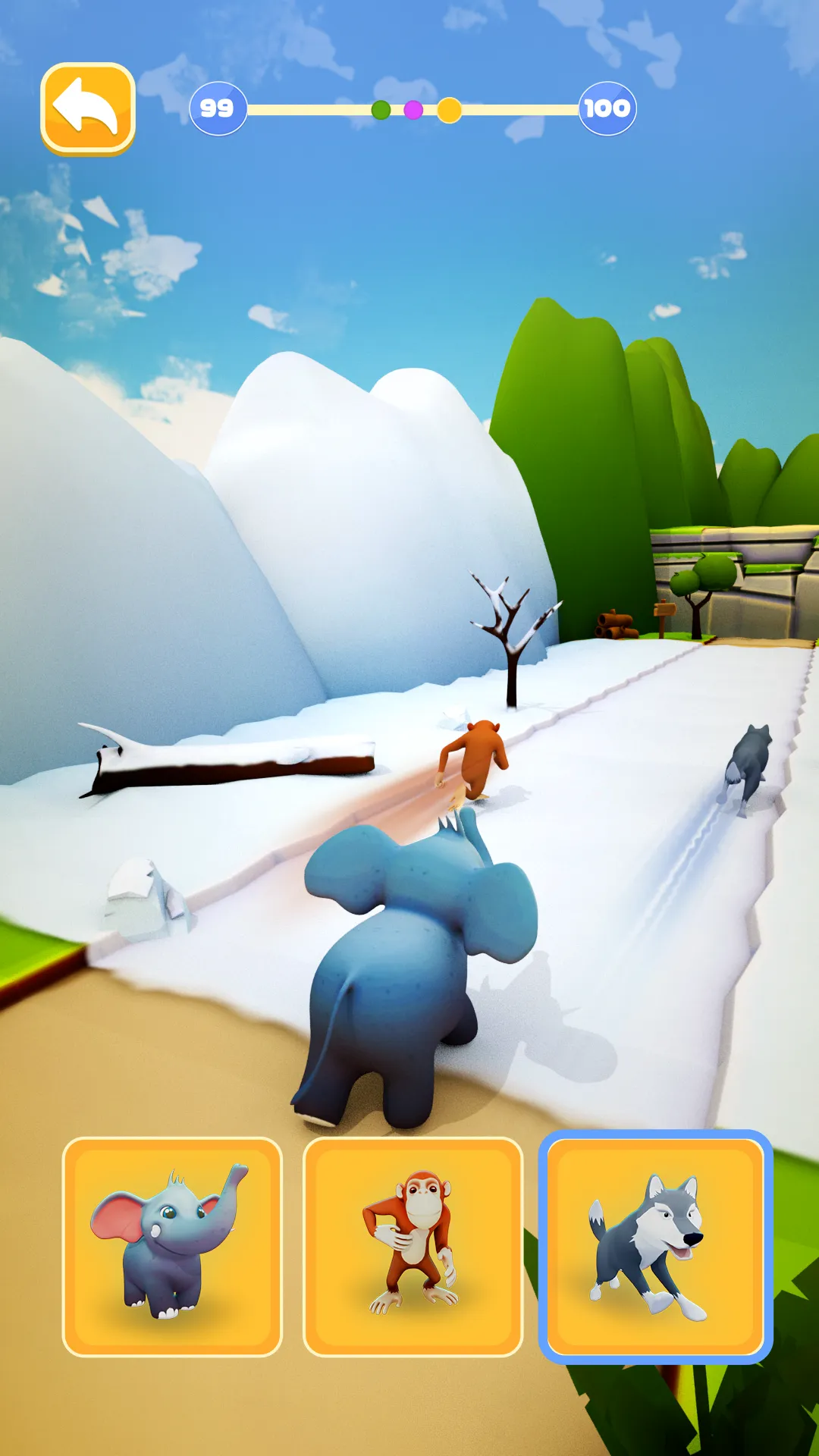 Animal Shifting: Transform Run | Indus Appstore | Screenshot