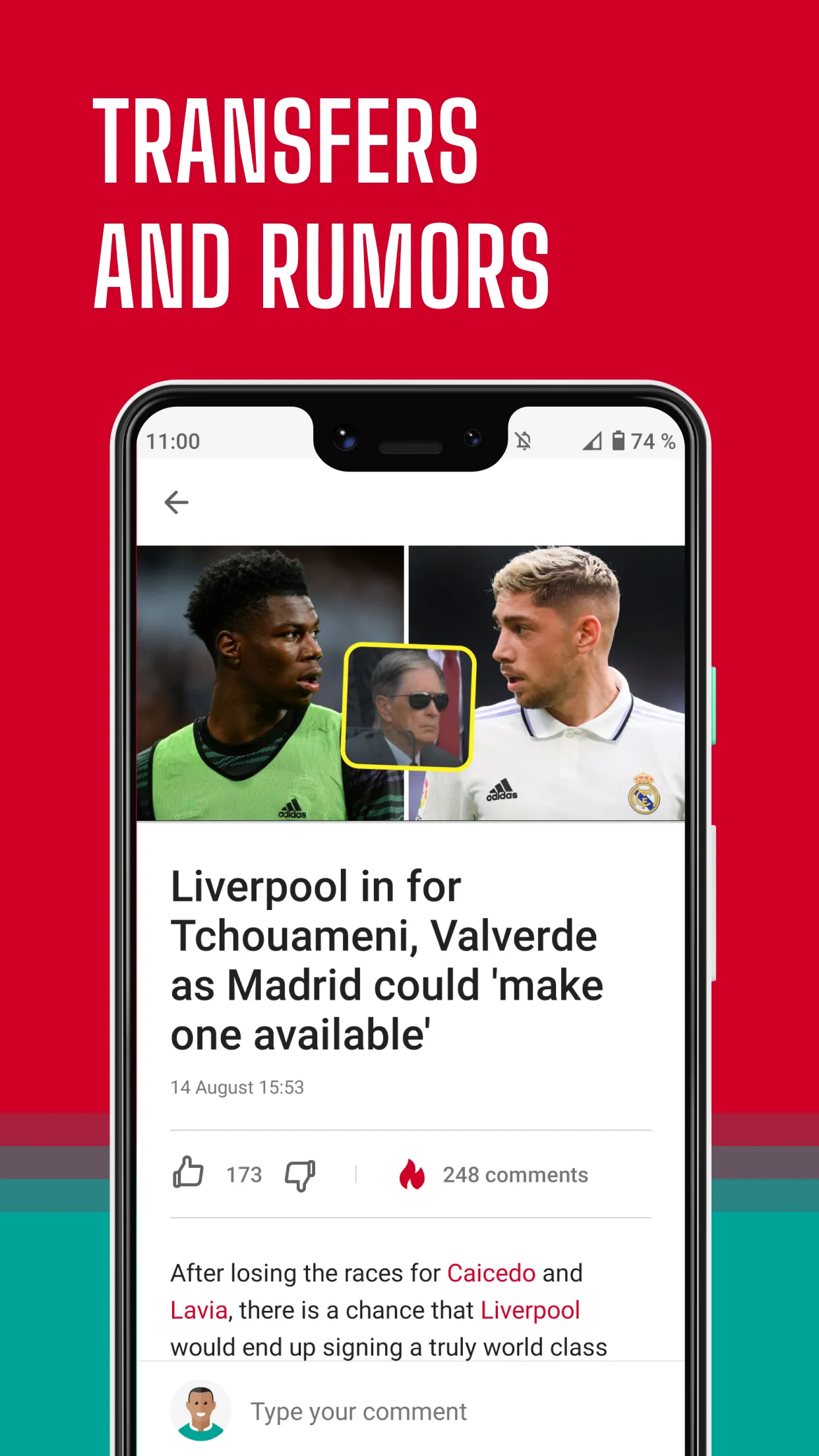 LFC Live — for Liverpool fans | Indus Appstore | Screenshot