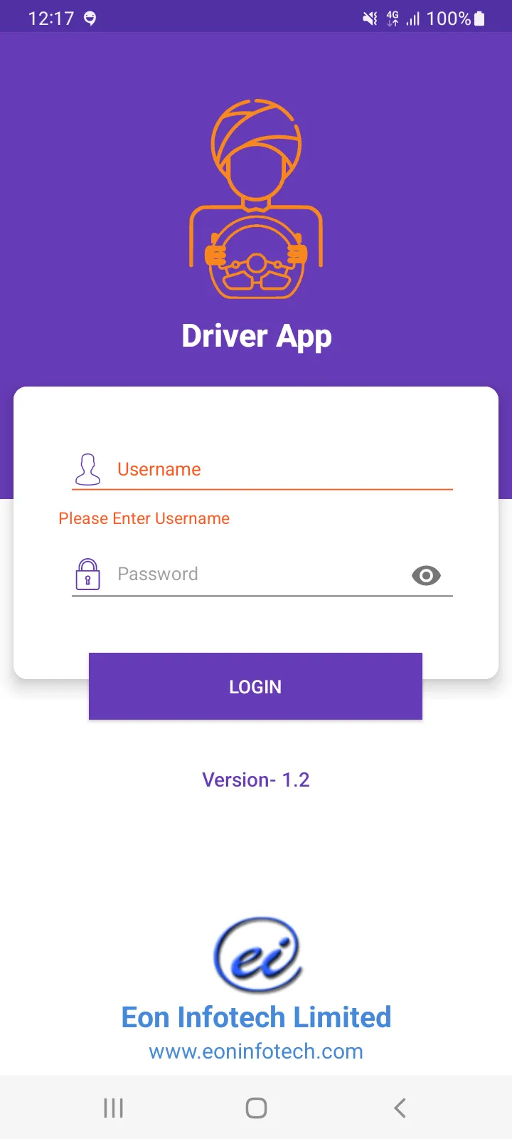 Driver App | Indus Appstore | Screenshot