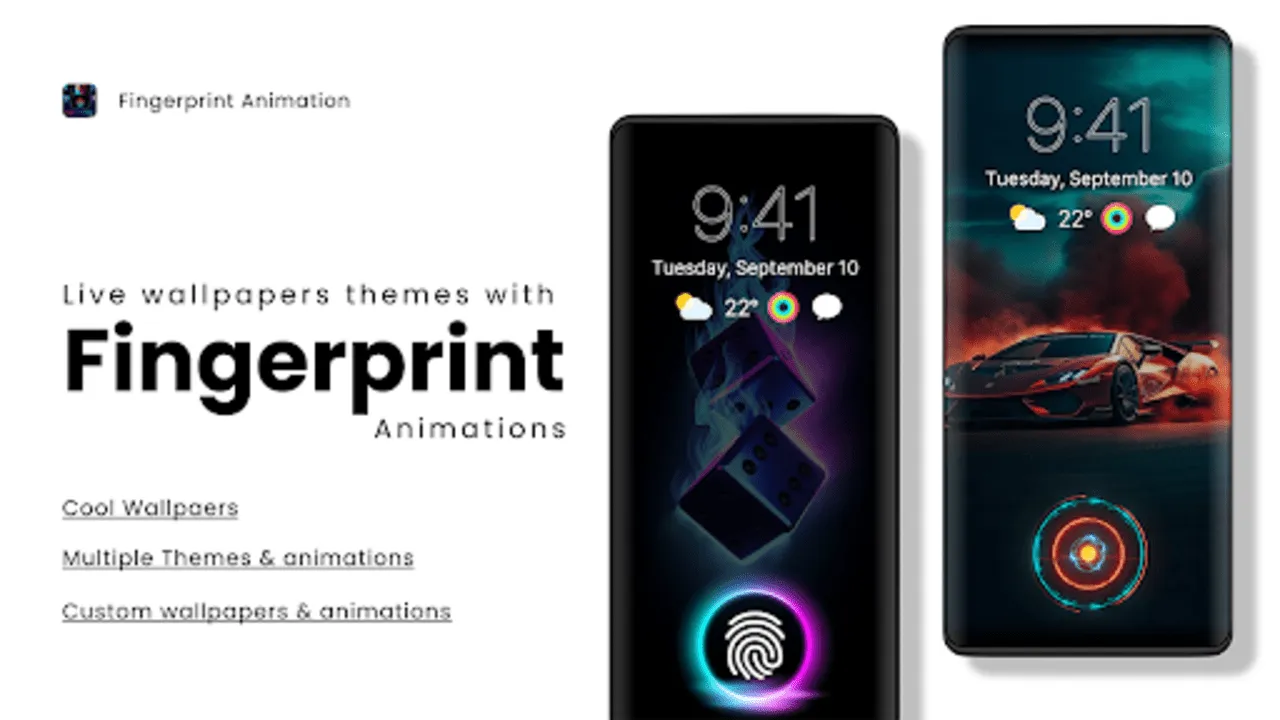 Fingerprint Live Animation App | Indus Appstore | Screenshot