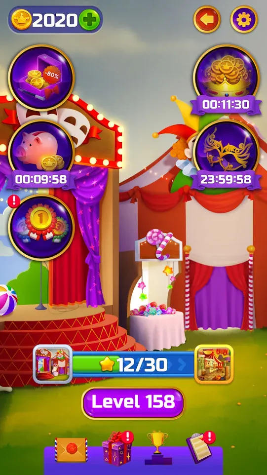 Circus Words: Magic Puzzle | Indus Appstore | Screenshot