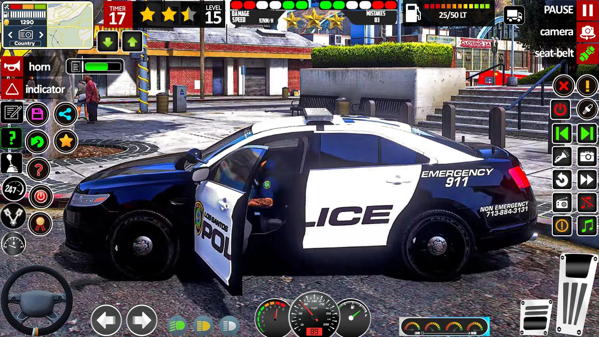 US Police Prado Parking 3D | Indus Appstore | Screenshot