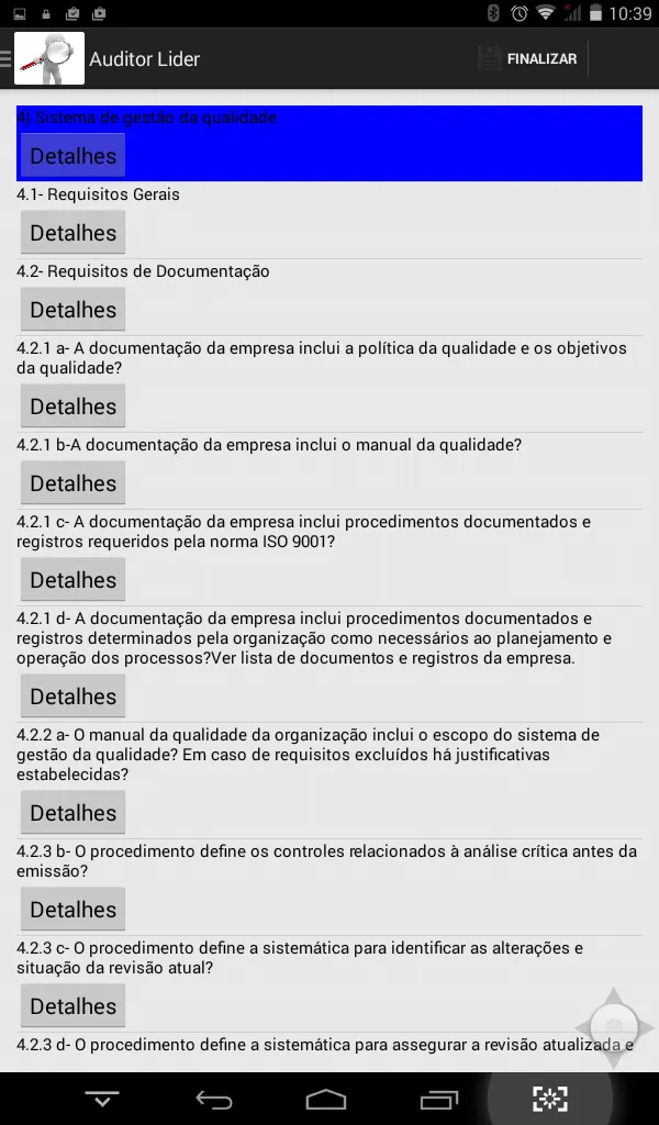 Auditoria 8Quali | Indus Appstore | Screenshot