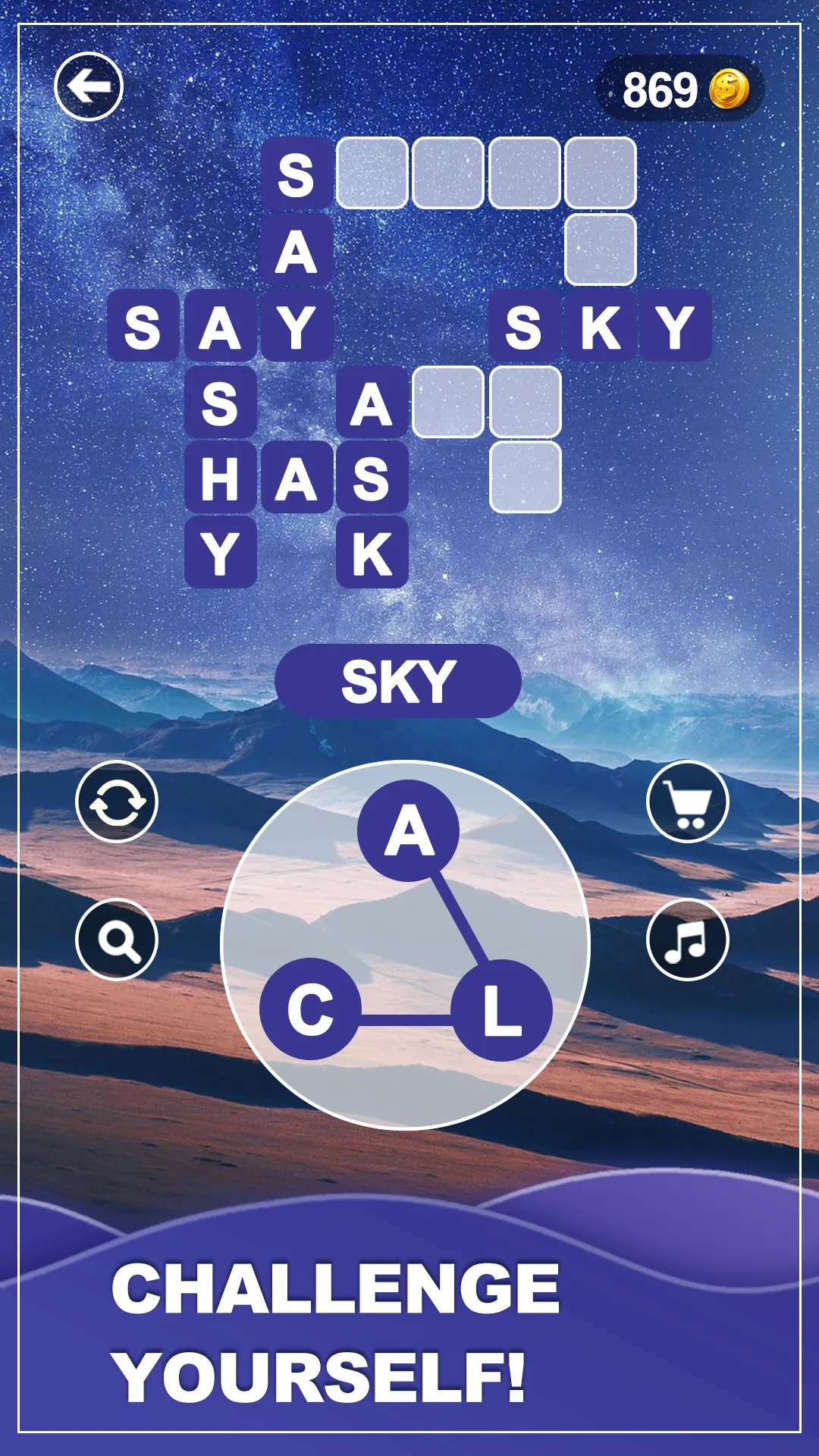 Word Calm - Scape puzzle game | Indus Appstore | Screenshot