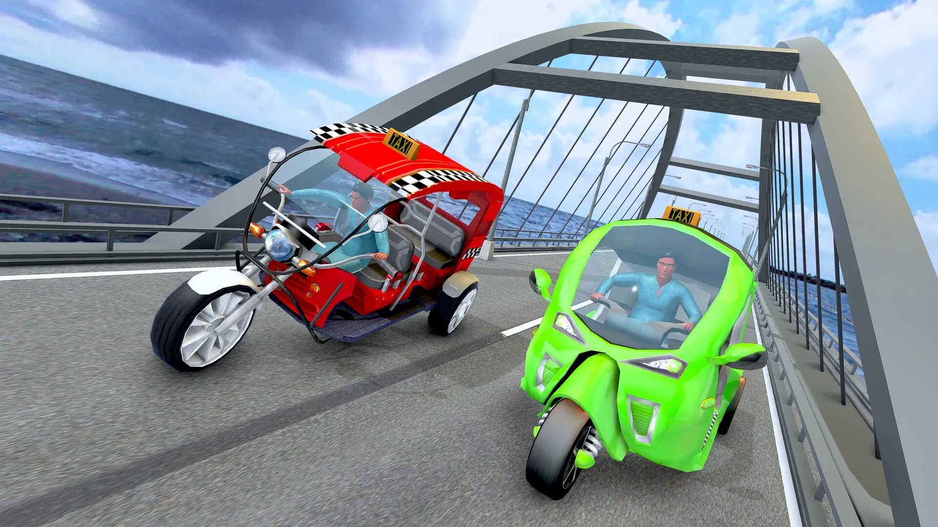 US Auto Rickshaw 3D 2024 | Indus Appstore | Screenshot