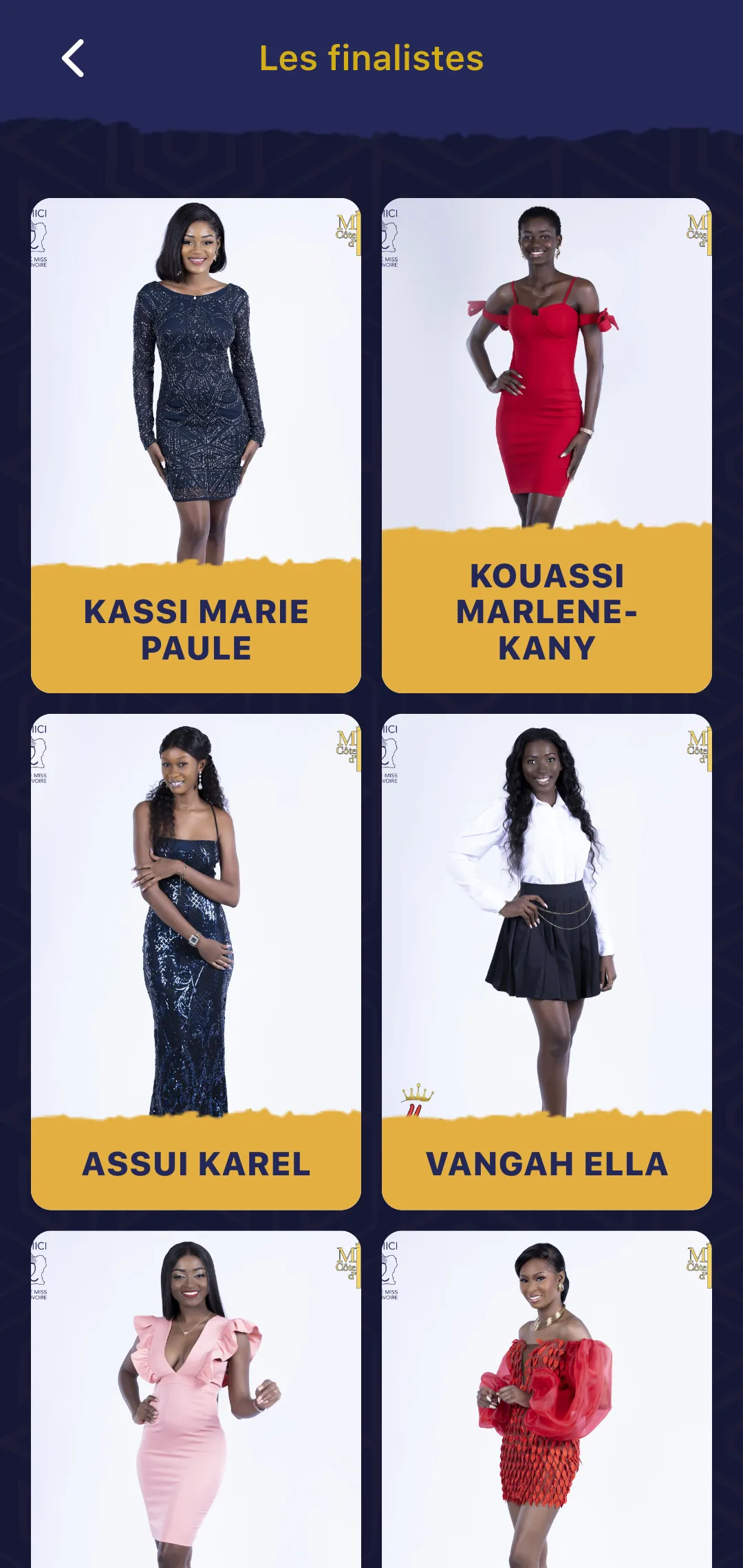 Miss Côte d'ivoire | Indus Appstore | Screenshot