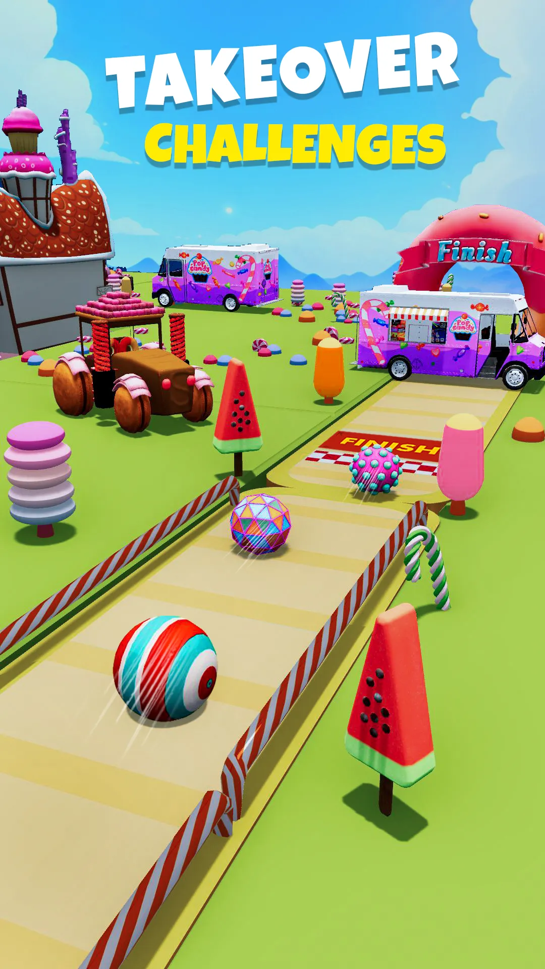 Candy Ball Run - Rolling Games | Indus Appstore | Screenshot