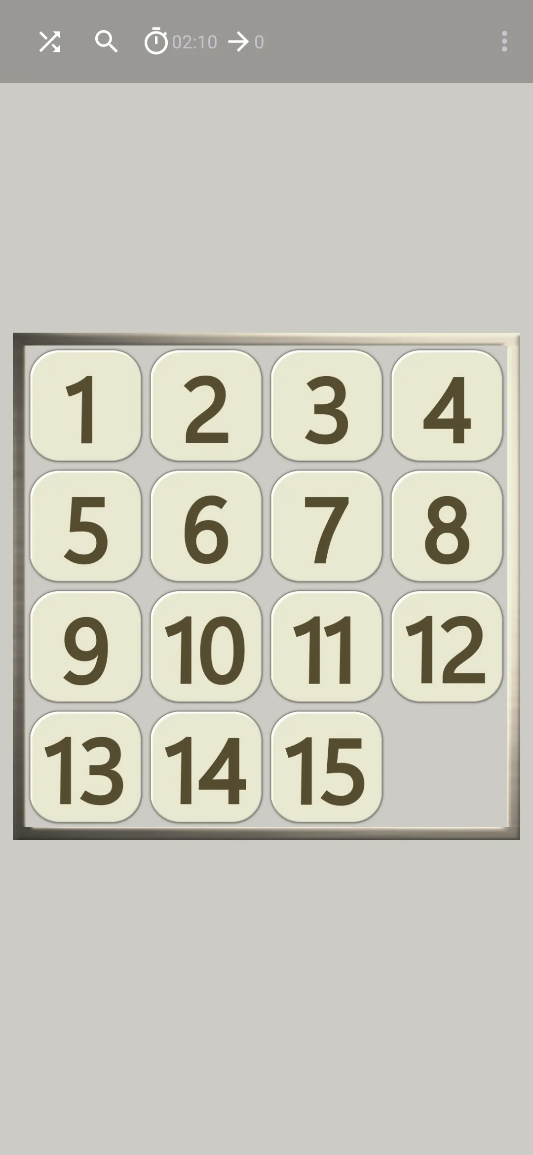 Fifteen Puzzle | Indus Appstore | Screenshot