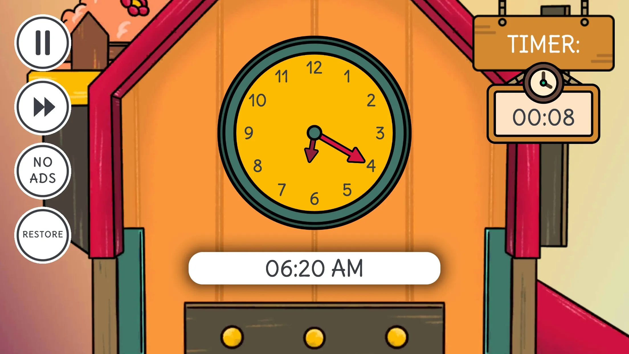 Set The Clock Game | Indus Appstore | Screenshot