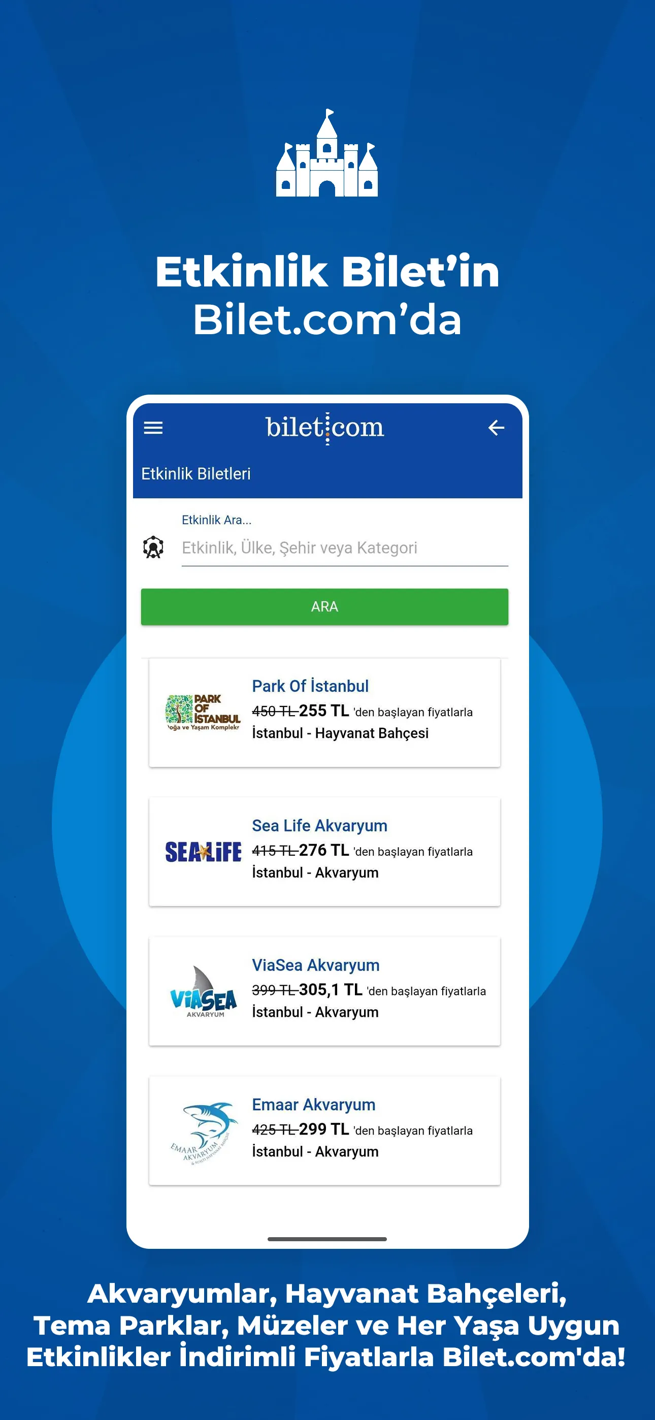 Bilet.com - Travel & Events | Indus Appstore | Screenshot