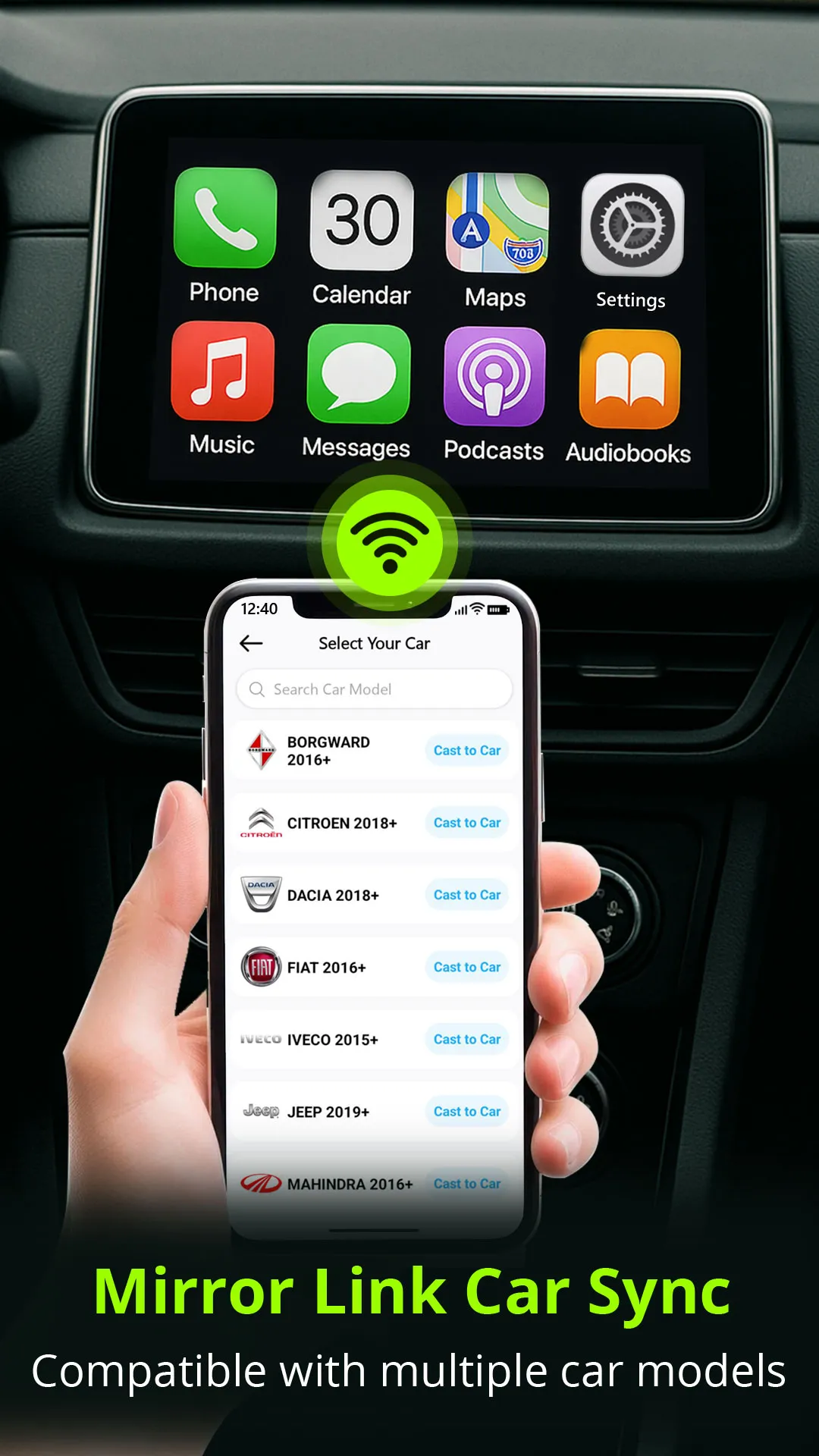 Mirror Link Car Sync | Indus Appstore | Screenshot