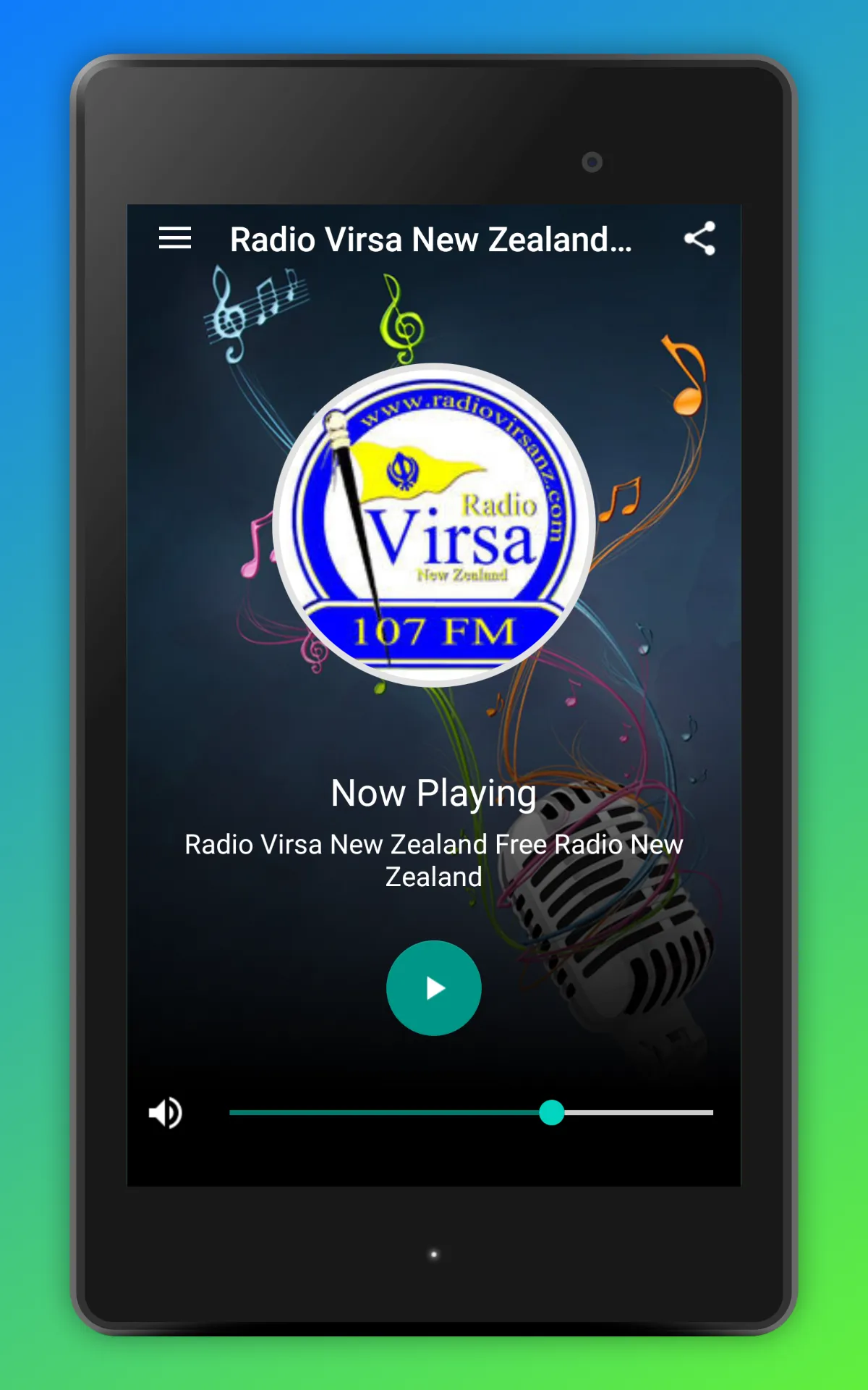 Radio Virsa NZ App Online | Indus Appstore | Screenshot