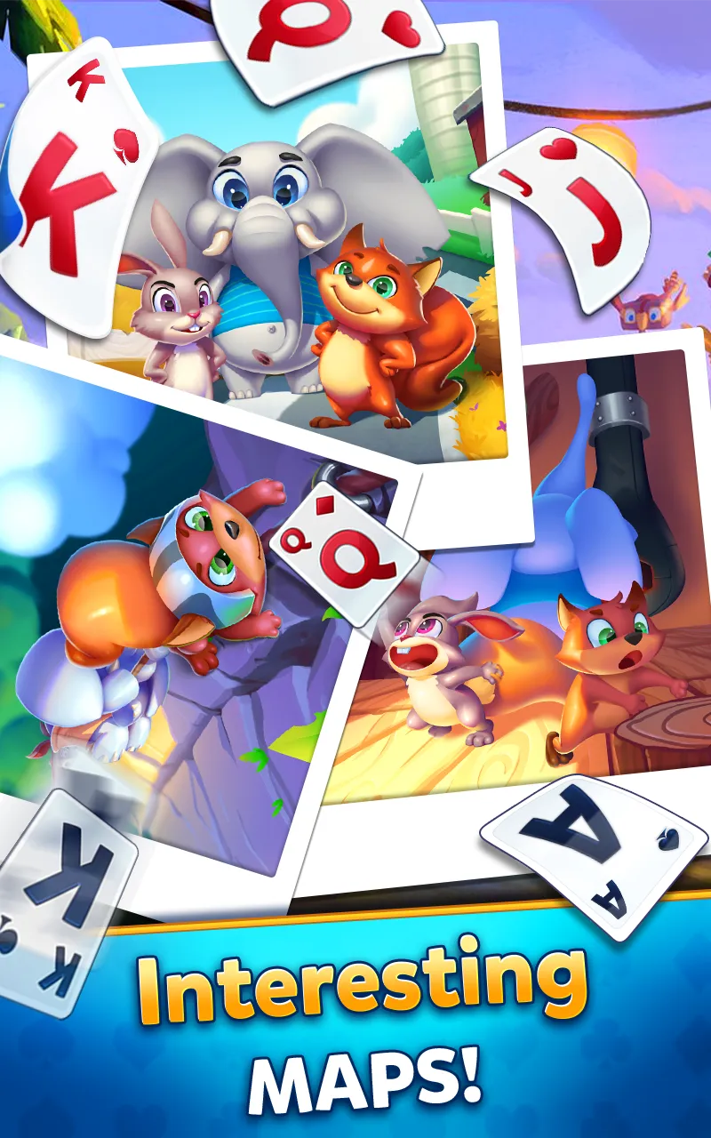 Solitaire Tripeak Travel | Indus Appstore | Screenshot