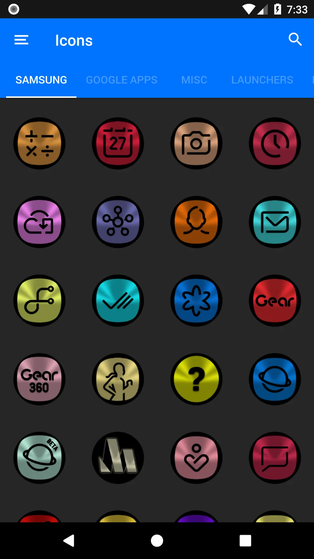 Oreo Icon Pack | Indus Appstore | Screenshot