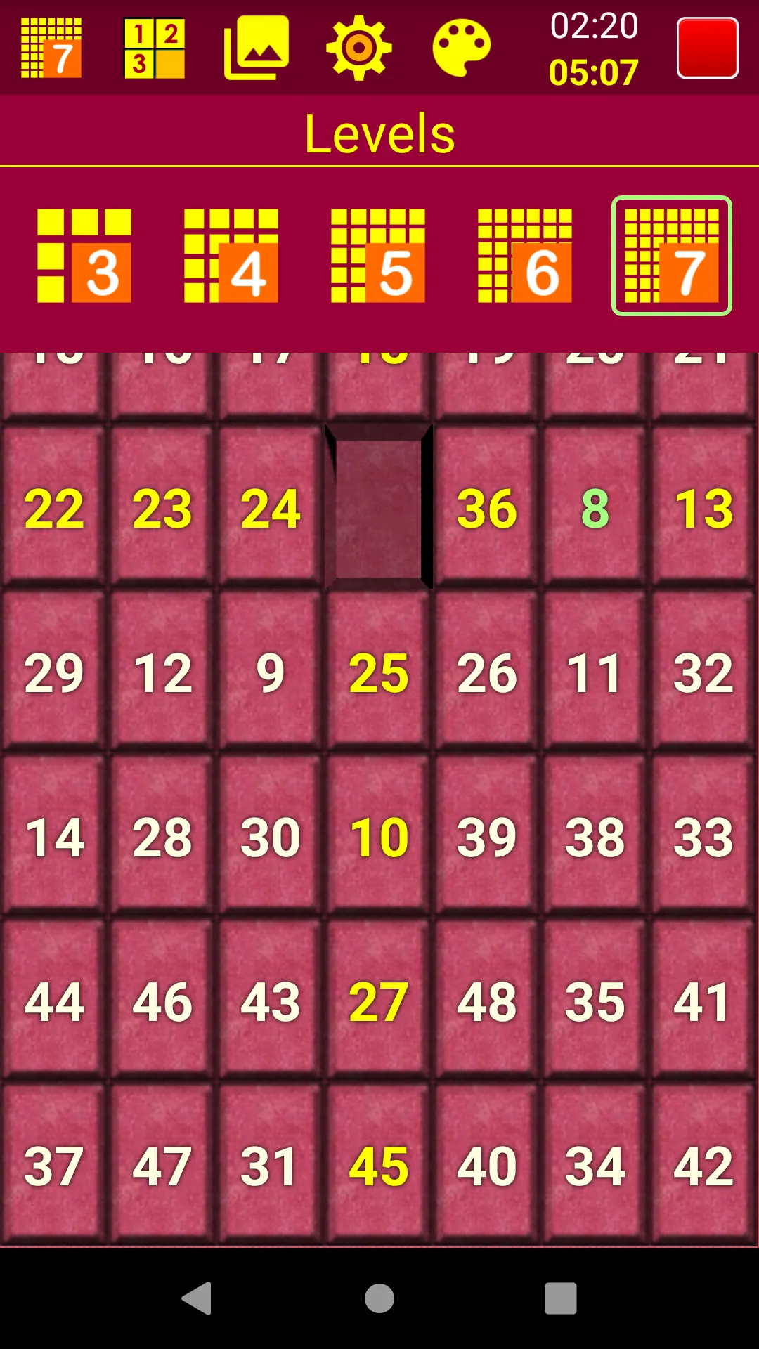 Slide Puzzle : Sliding Numbers | Indus Appstore | Screenshot