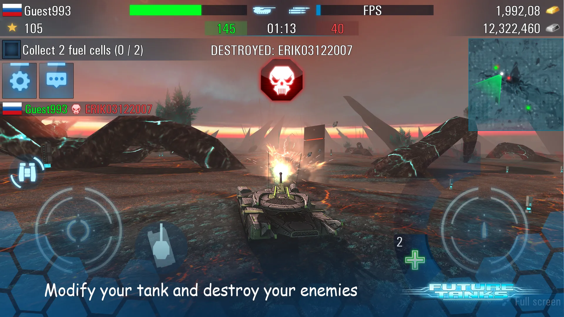 Future Tanks: War Tank Game | Indus Appstore | Screenshot