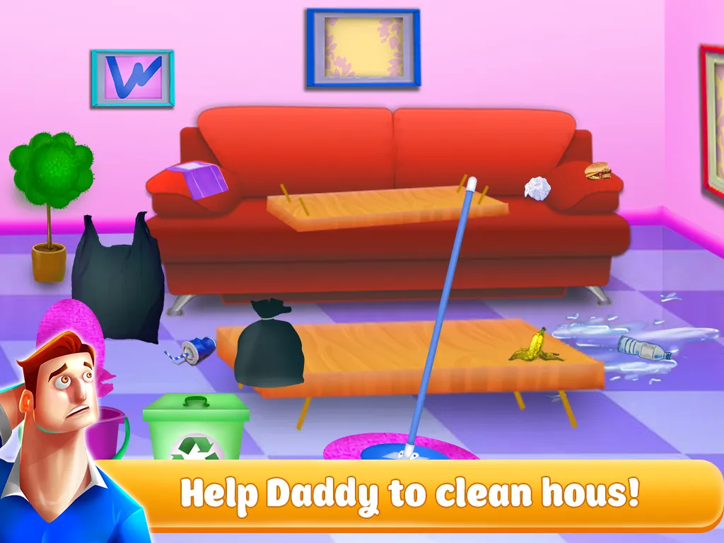 Girl home cleaning games | Indus Appstore | Screenshot