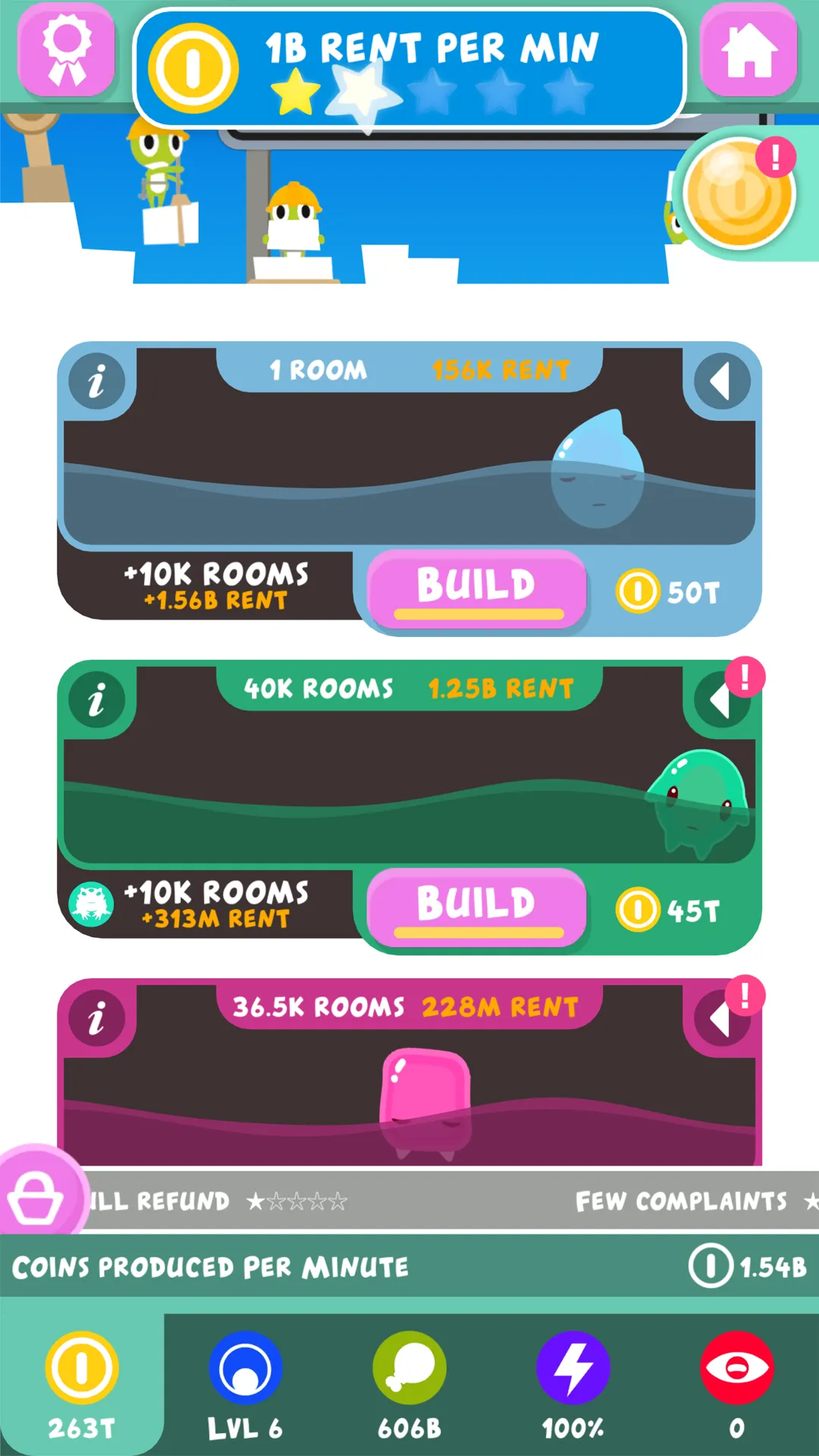 Hotel Slime - Clicker Game | Indus Appstore | Screenshot