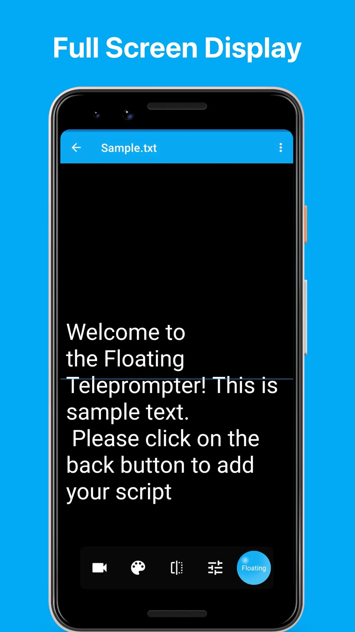 Teleprompter: Floating Notes | Indus Appstore | Screenshot