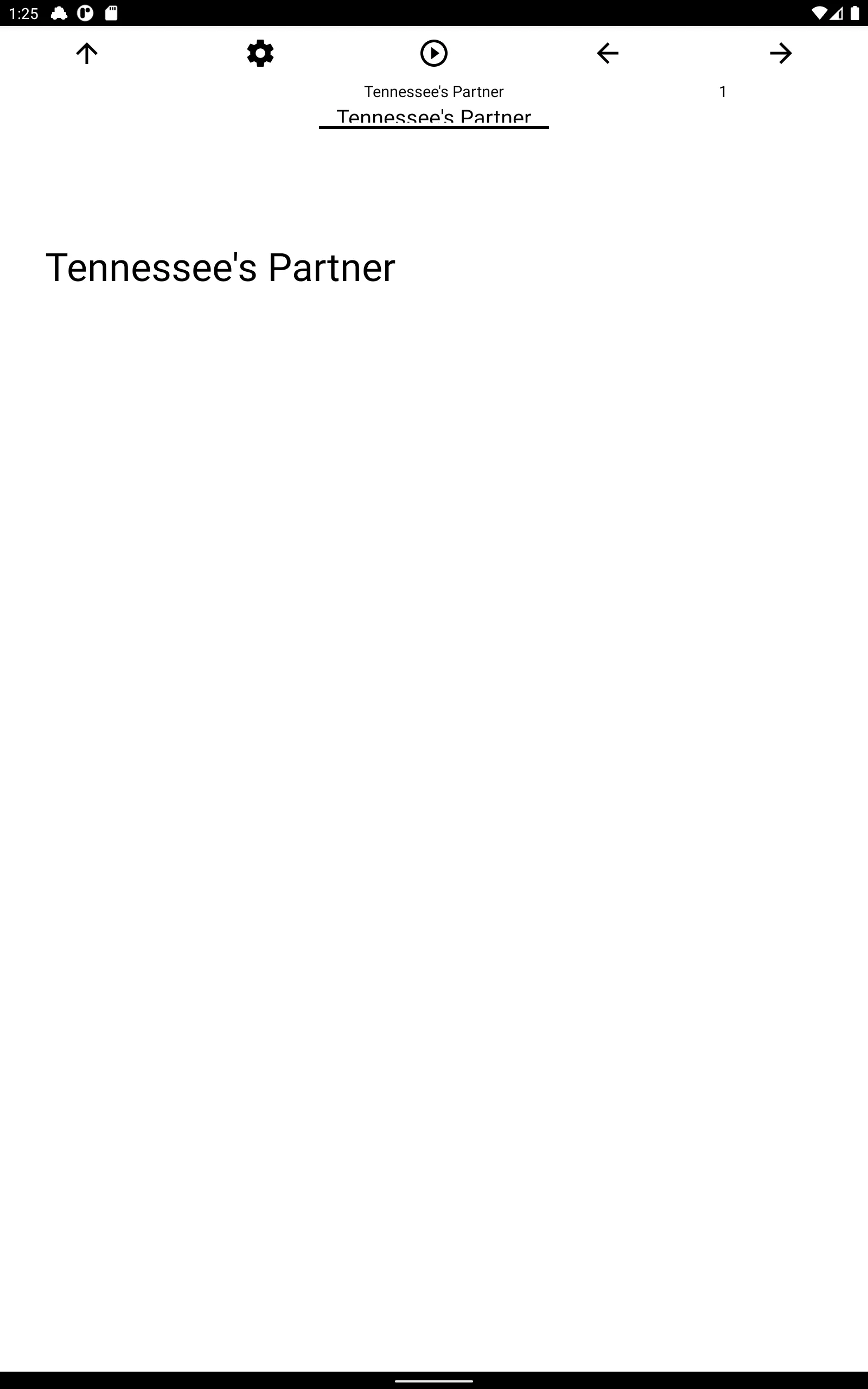 Book, Tennessee's Partner | Indus Appstore | Screenshot