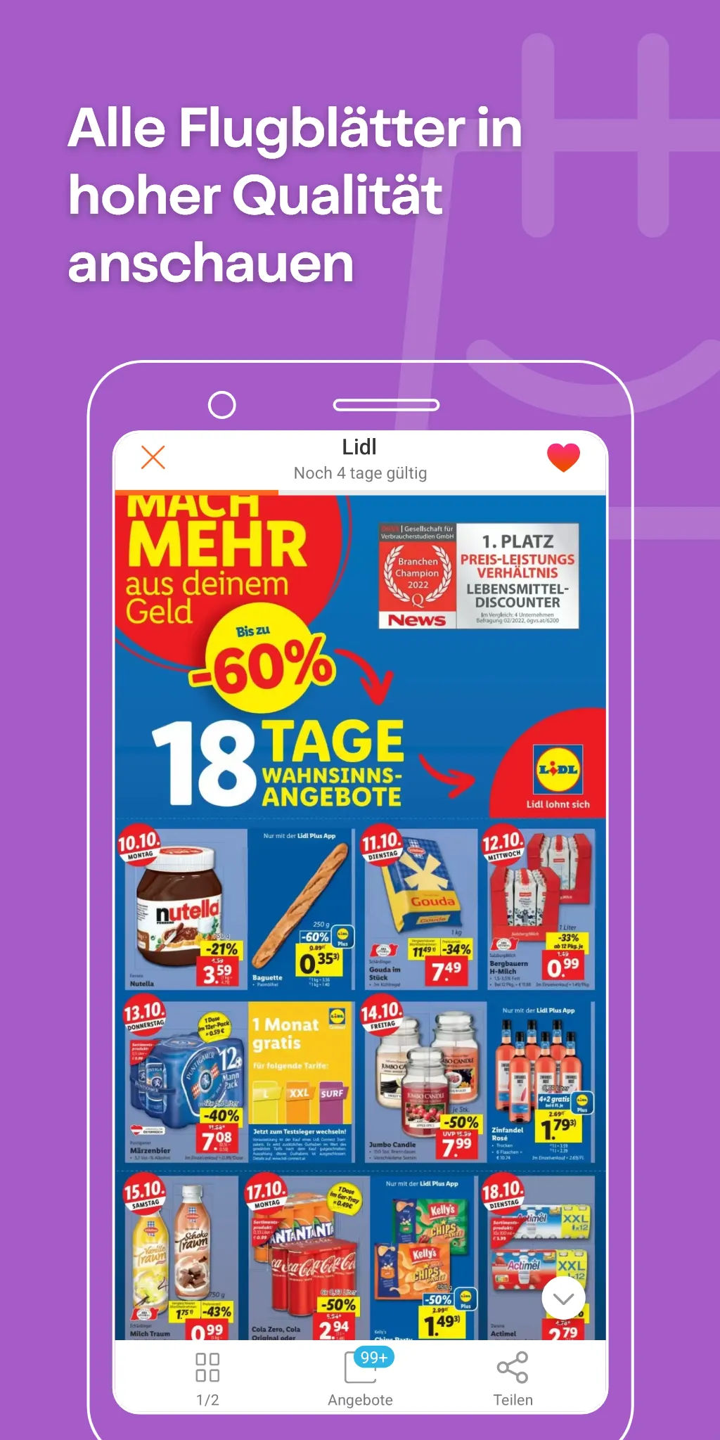 Flugblätter und Angebote app | Indus Appstore | Screenshot