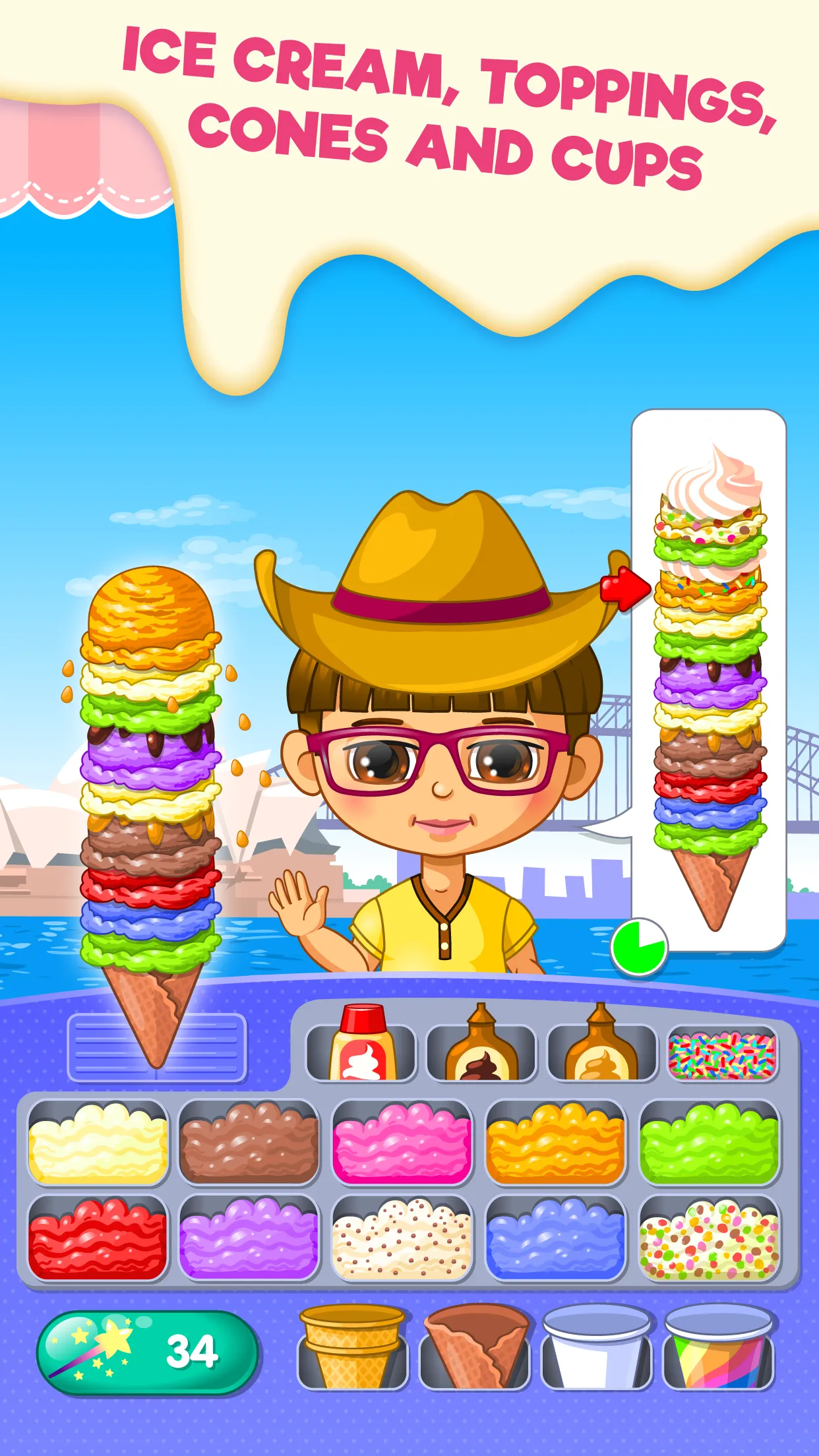 My Ice Cream World | Indus Appstore | Screenshot