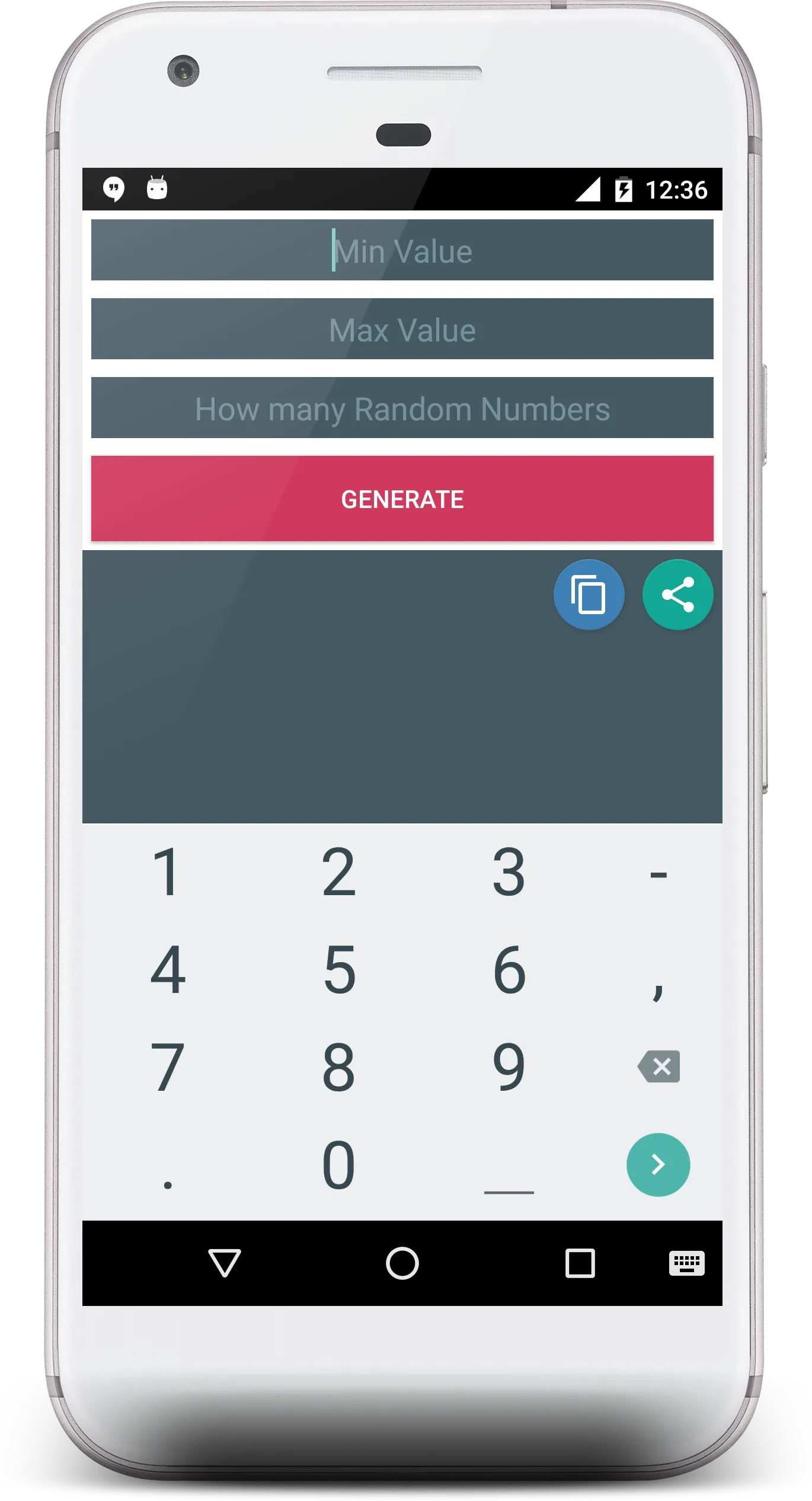 Random Number Generator Tool | Indus Appstore | Screenshot