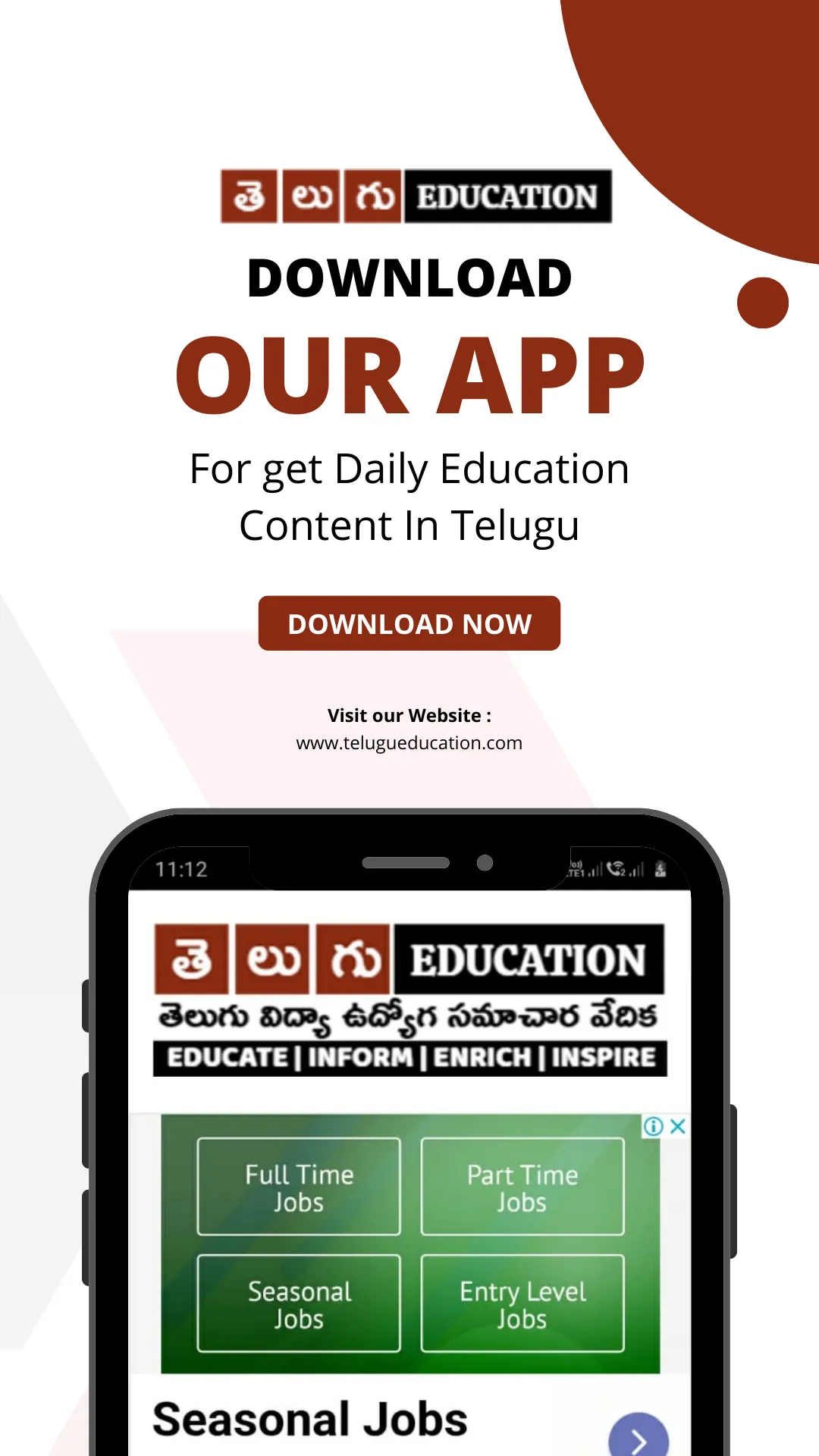 Telugu Education App | Indus Appstore | Screenshot