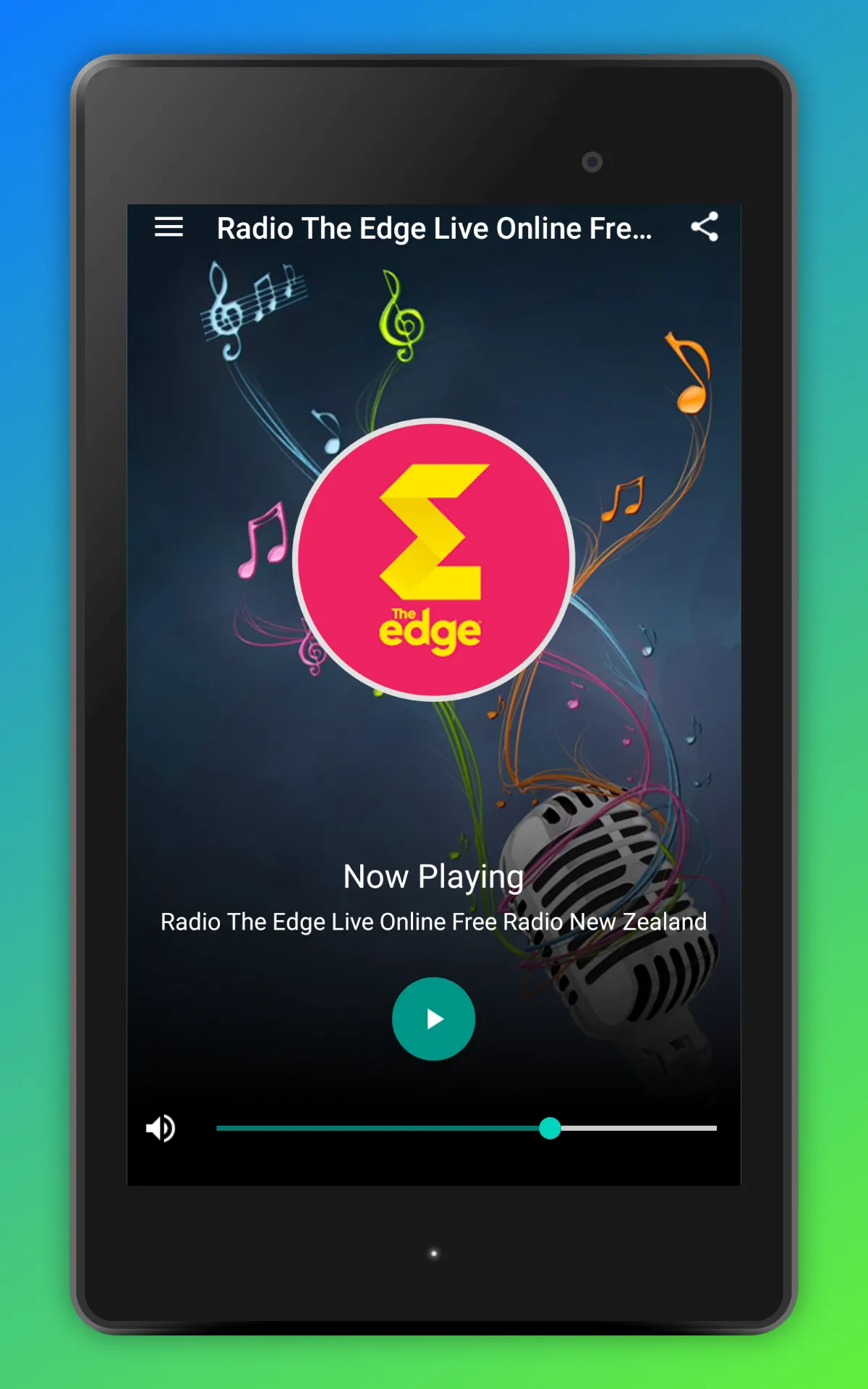 The Edge NZ Radio Auckland App | Indus Appstore | Screenshot