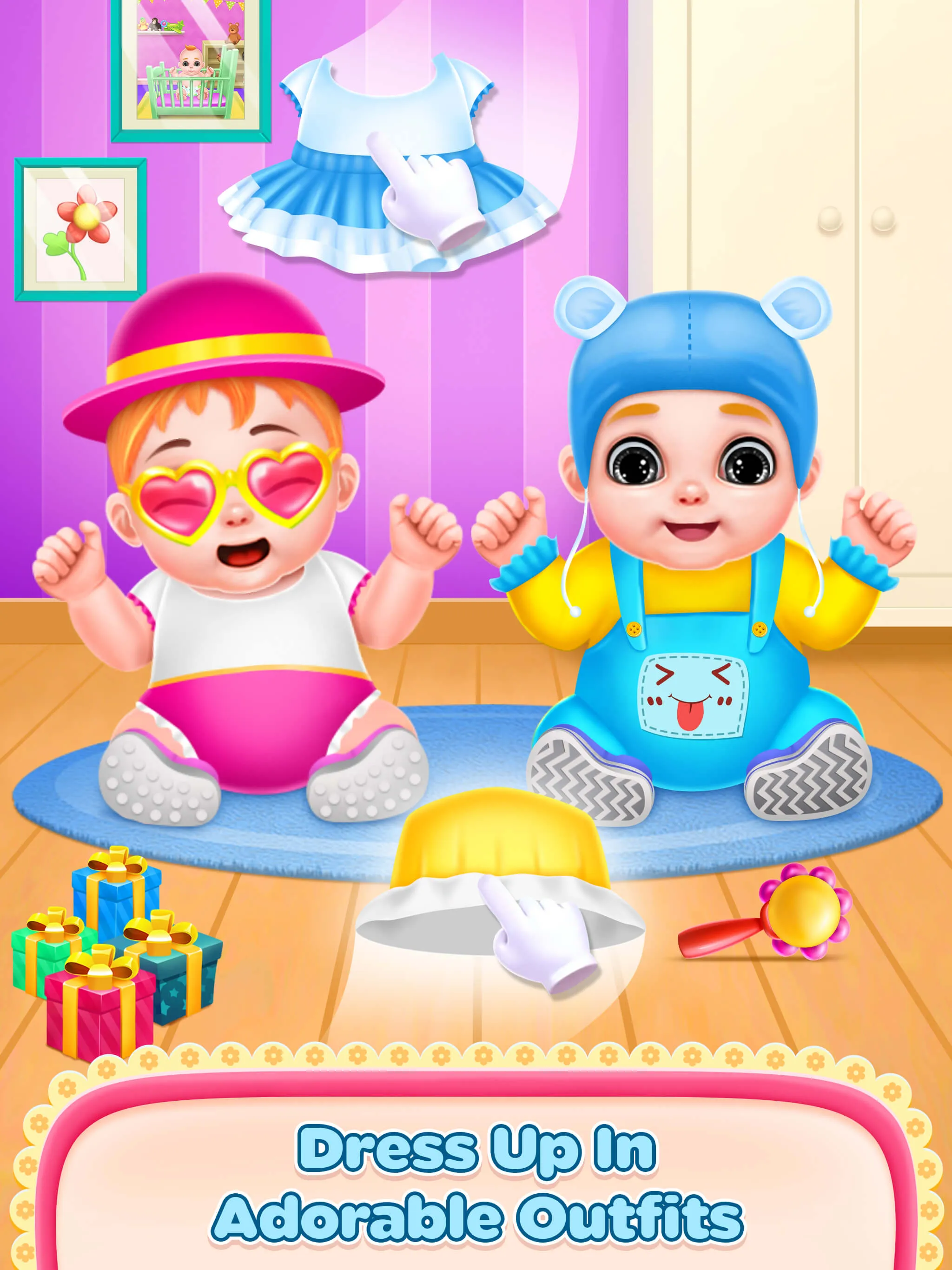 Twin Baby Care Game | Indus Appstore | Screenshot