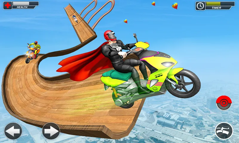 Superhero Bike Scooter Stunts | Indus Appstore | Screenshot