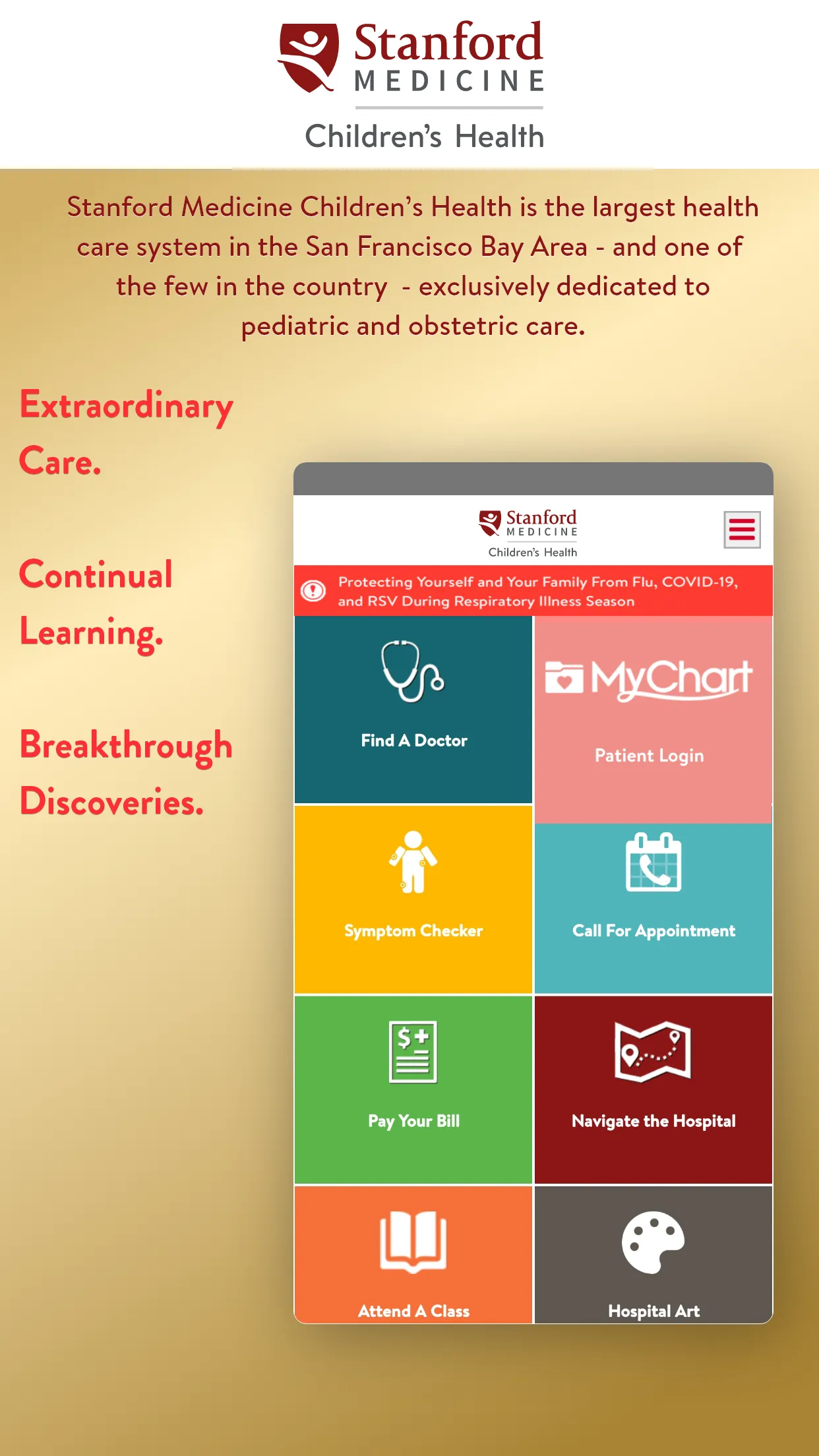 Stanford Children's Health | Indus Appstore | Screenshot