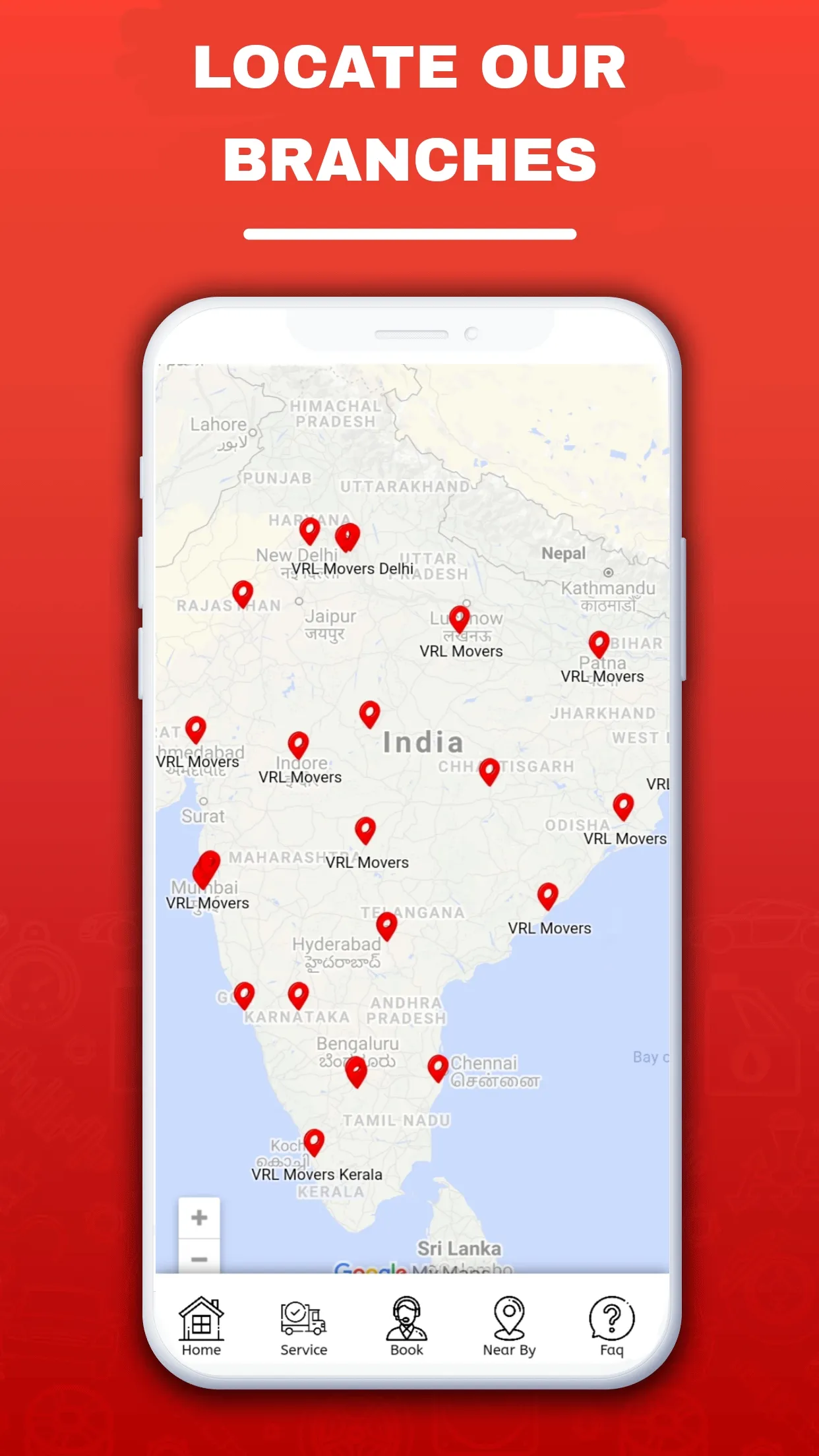 VRL Packers & Movers App | Indus Appstore | Screenshot