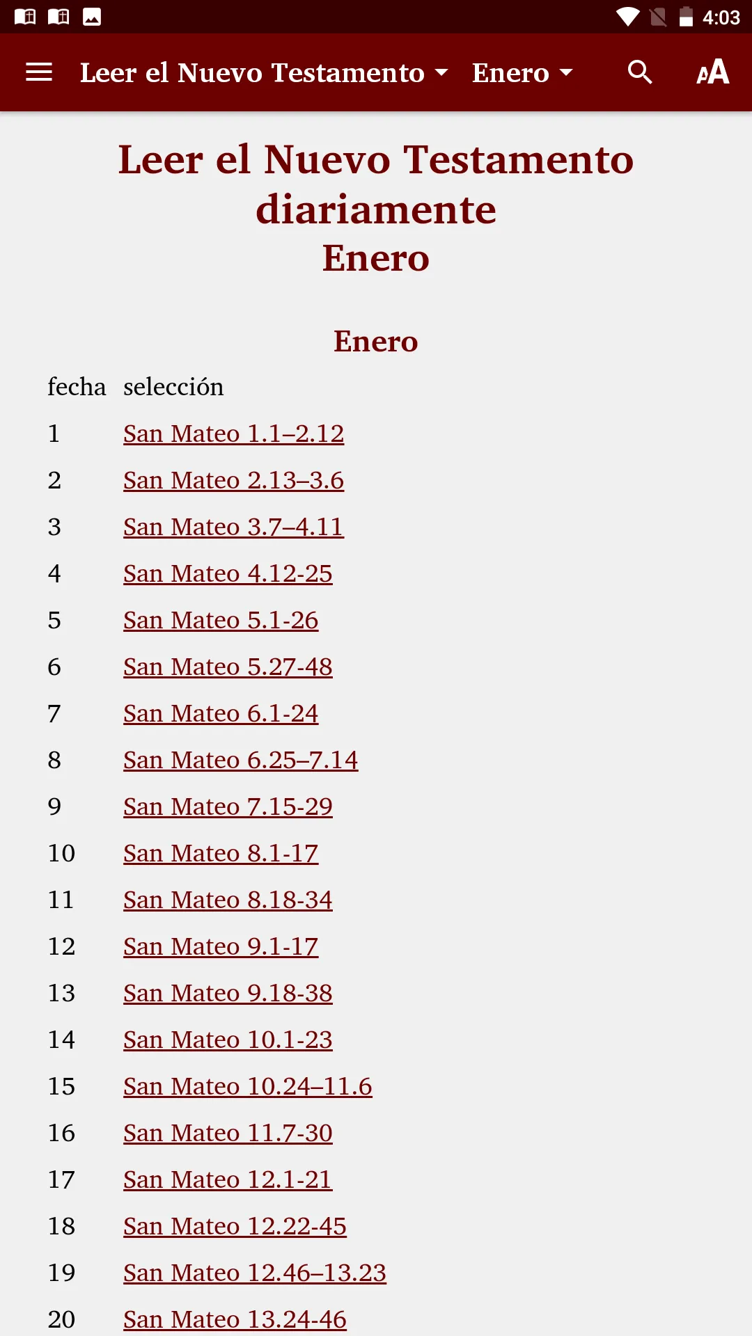 Mushuj Testamento (QPN) | Indus Appstore | Screenshot