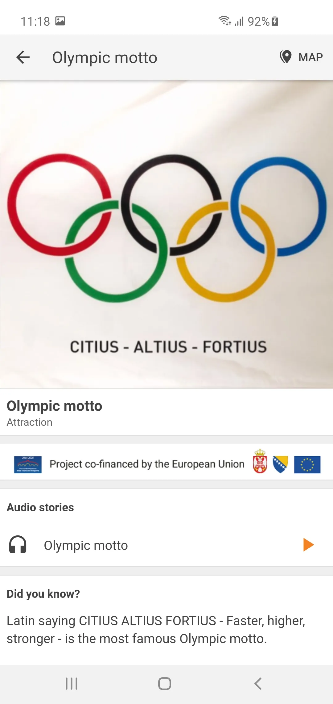 Olympic Museum Sarajevo | Indus Appstore | Screenshot