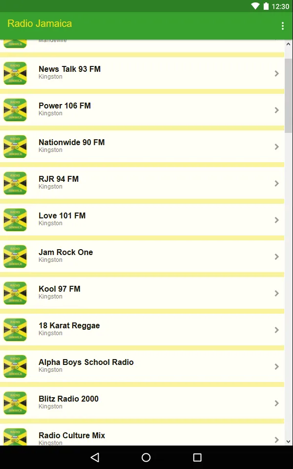 Radio Jamaica | Indus Appstore | Screenshot