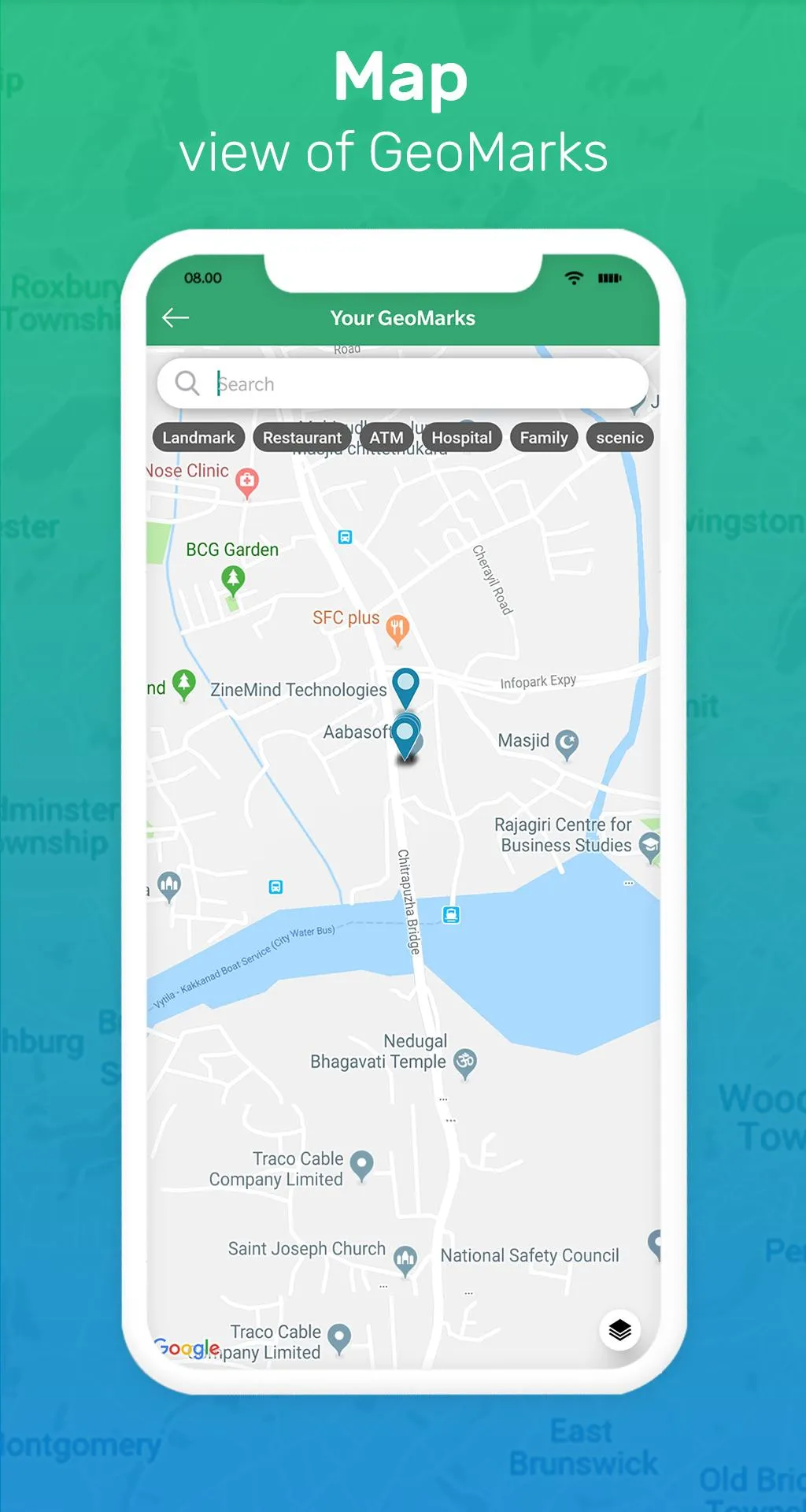 GeoMark – Your Personal Locati | Indus Appstore | Screenshot