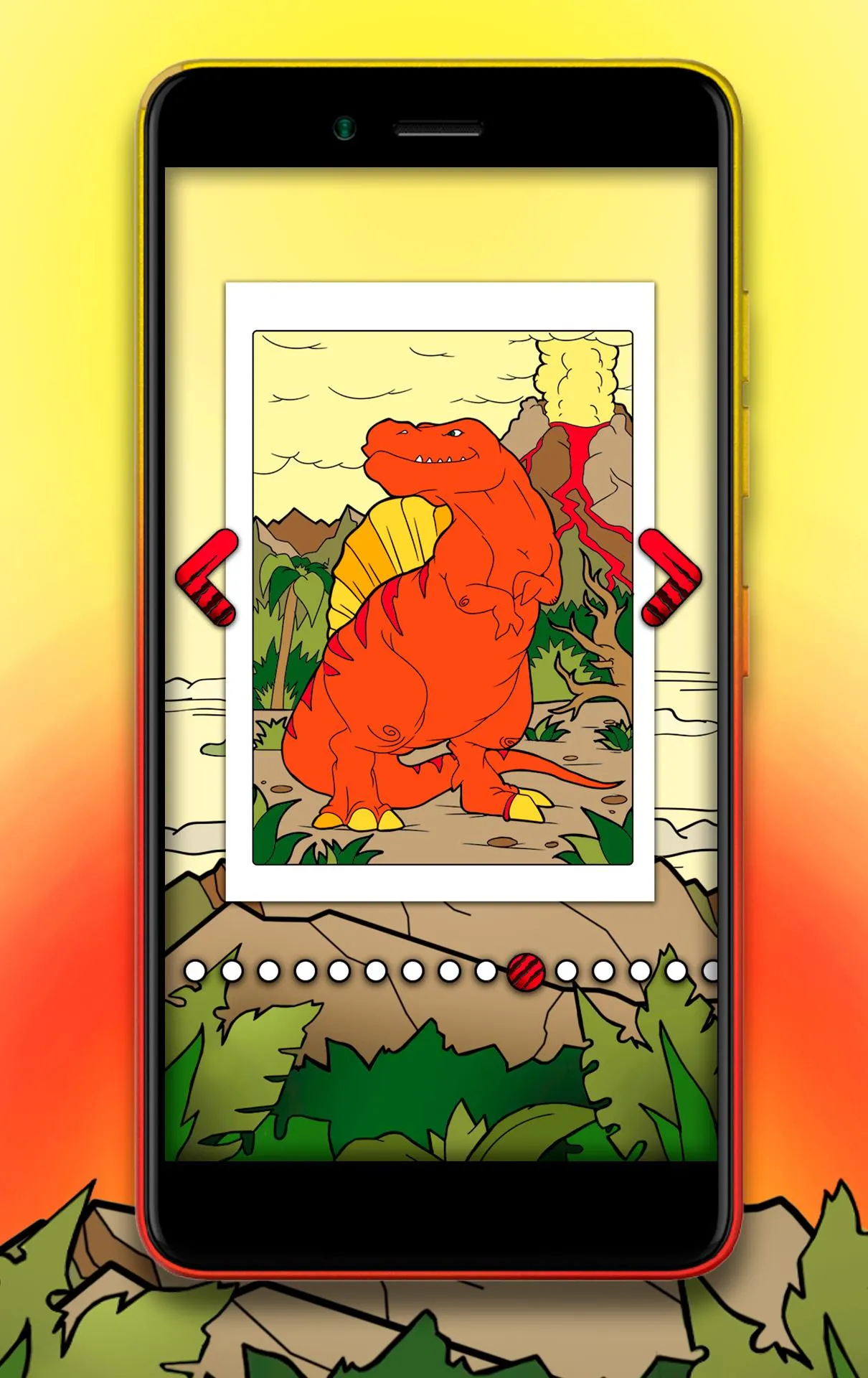 Dinosaur Coloring Book | Indus Appstore | Screenshot