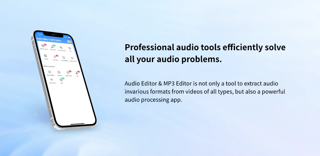 Audio Editor & MP3 Editor | Indus Appstore | Screenshot