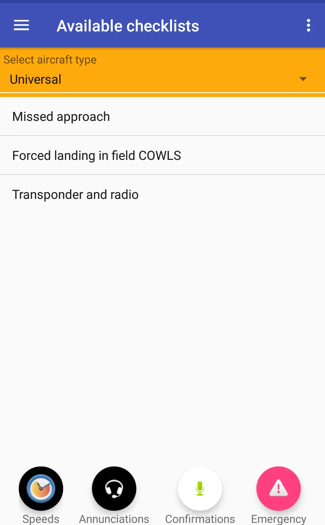 Checklists for Airplanes | Indus Appstore | Screenshot